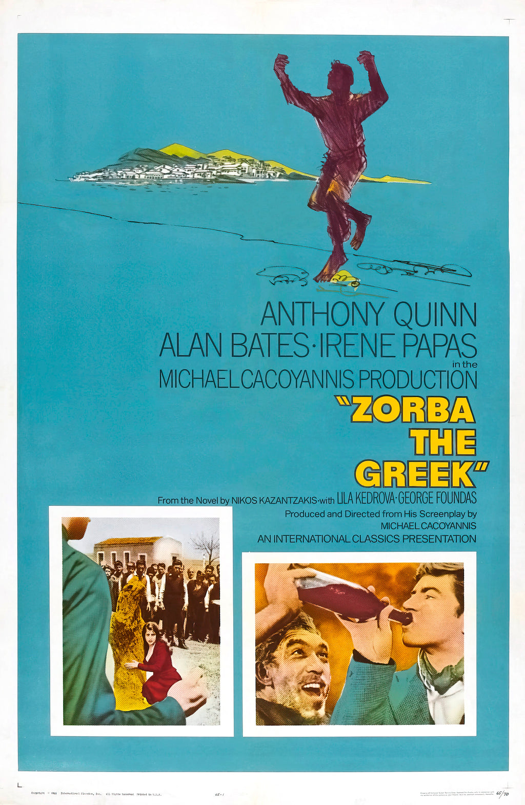 Zorba the Greek  (1964) - POSTER