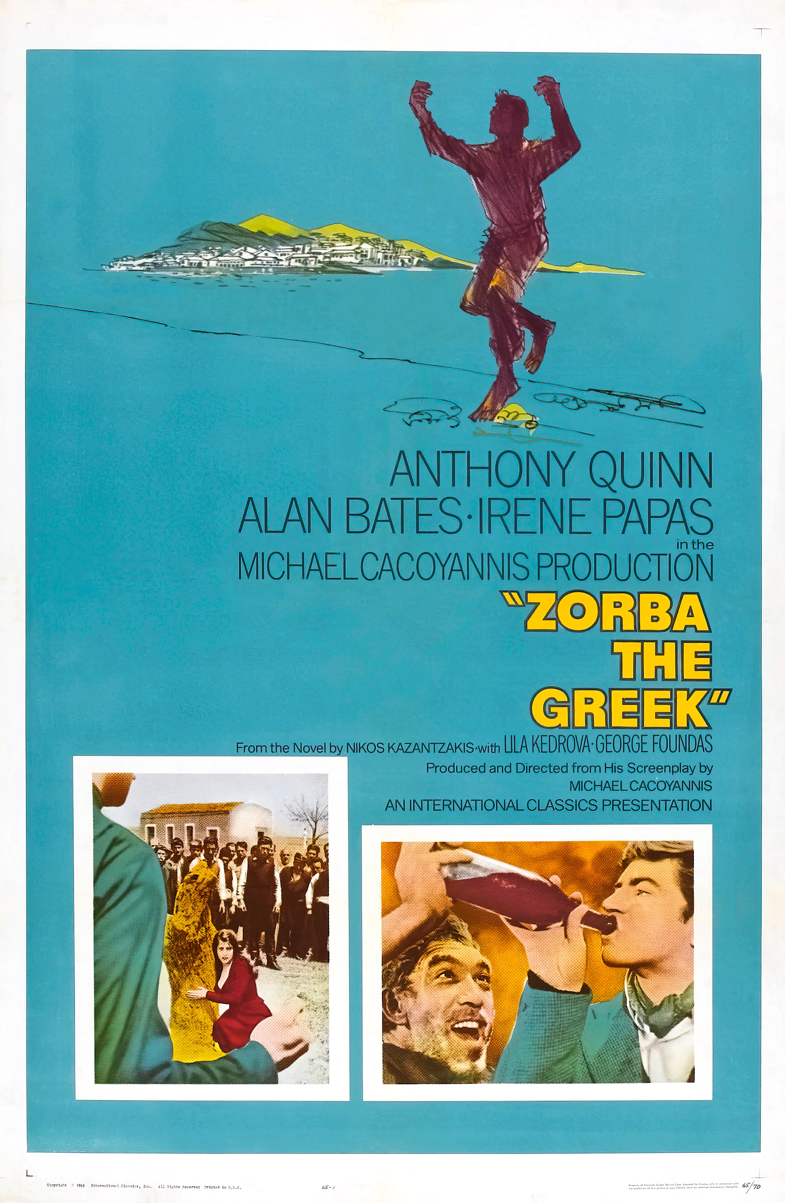 Zorba the Greek  (1964) - POSTER