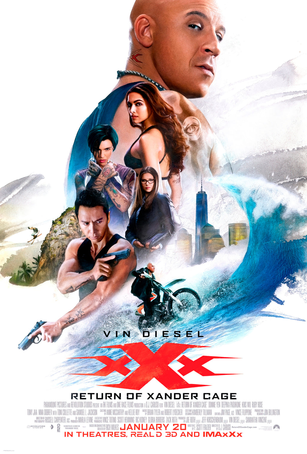 xXx  Return of Xander Cage (2017) - POSTER