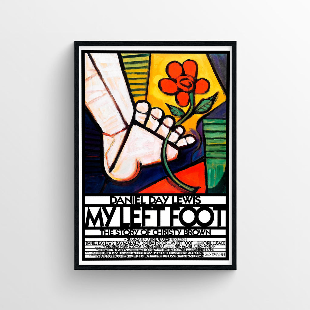 My Left Foot (1989) - POSTER