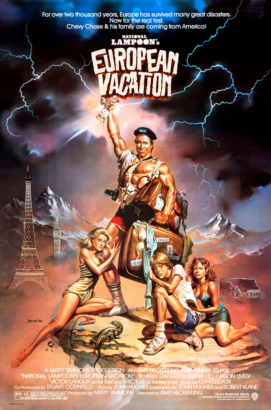 National Lampoon's European Vacation (1985) - POSTER