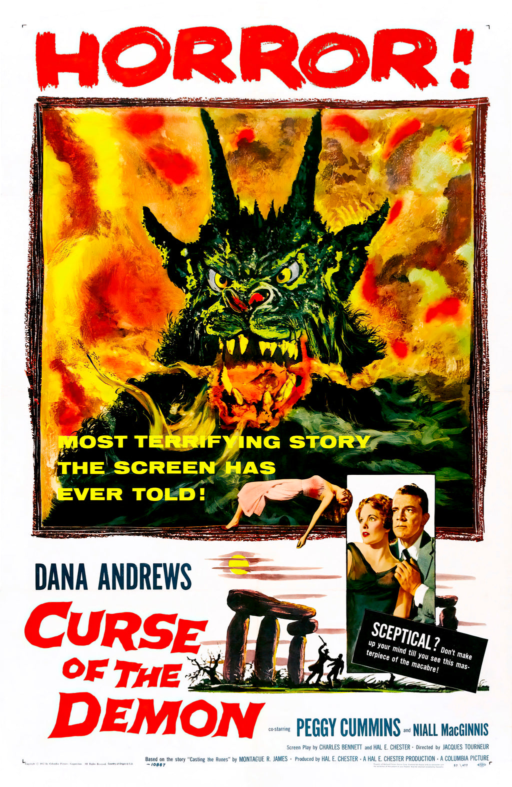 Night of the Demon (1957) A - POSTER