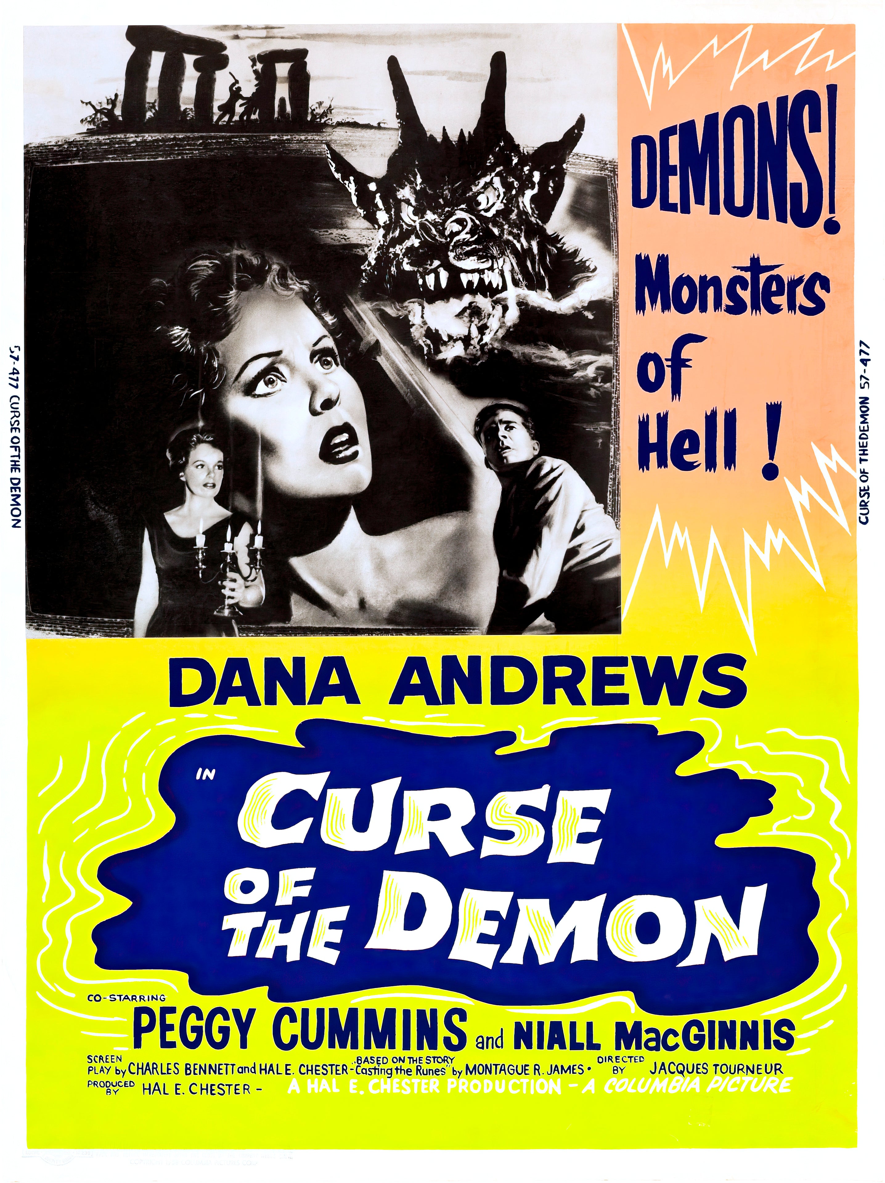 Night of the Demon (1957) B - POSTER