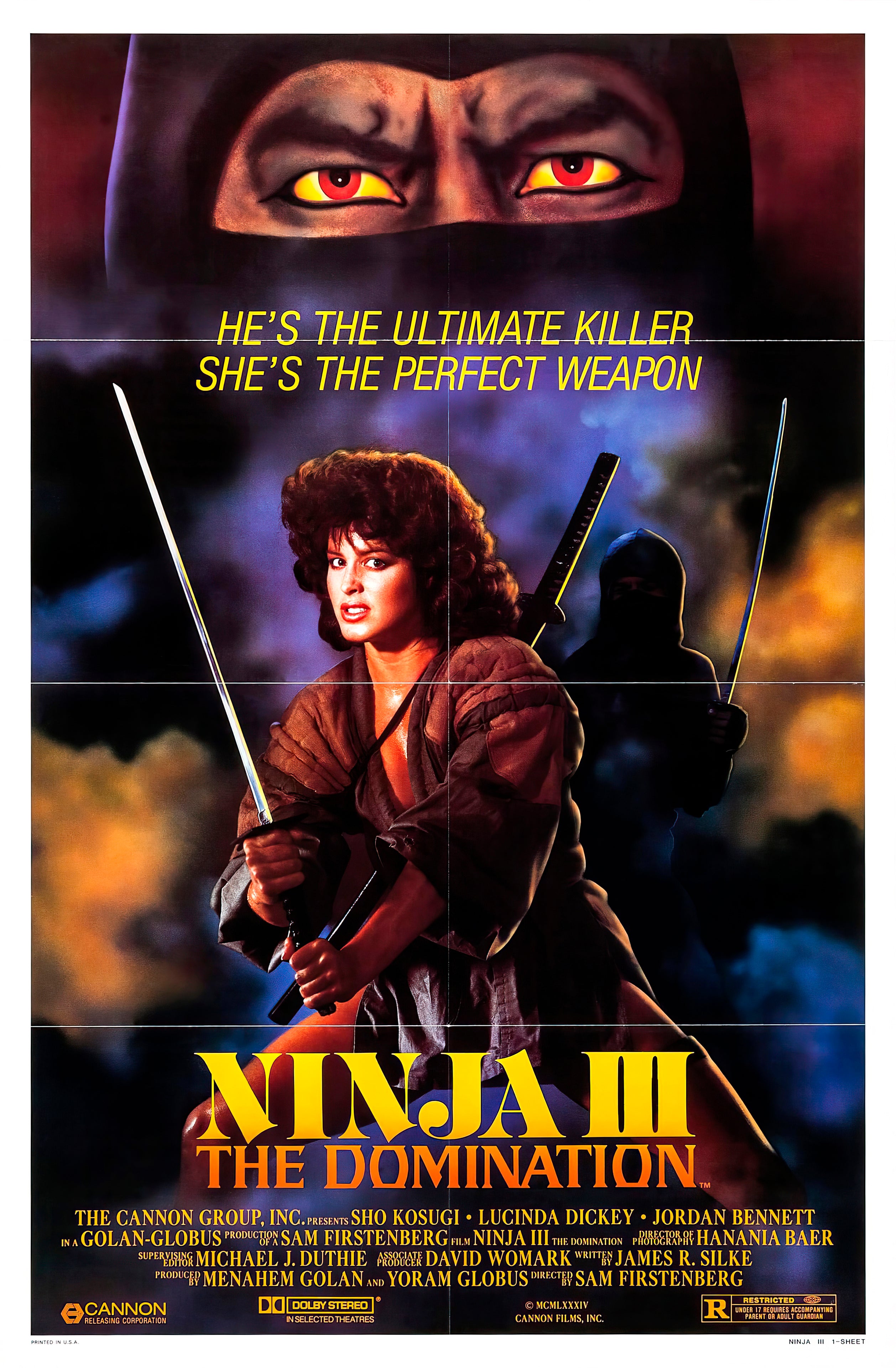 Ninja III - The Domination (1984) - POSTER