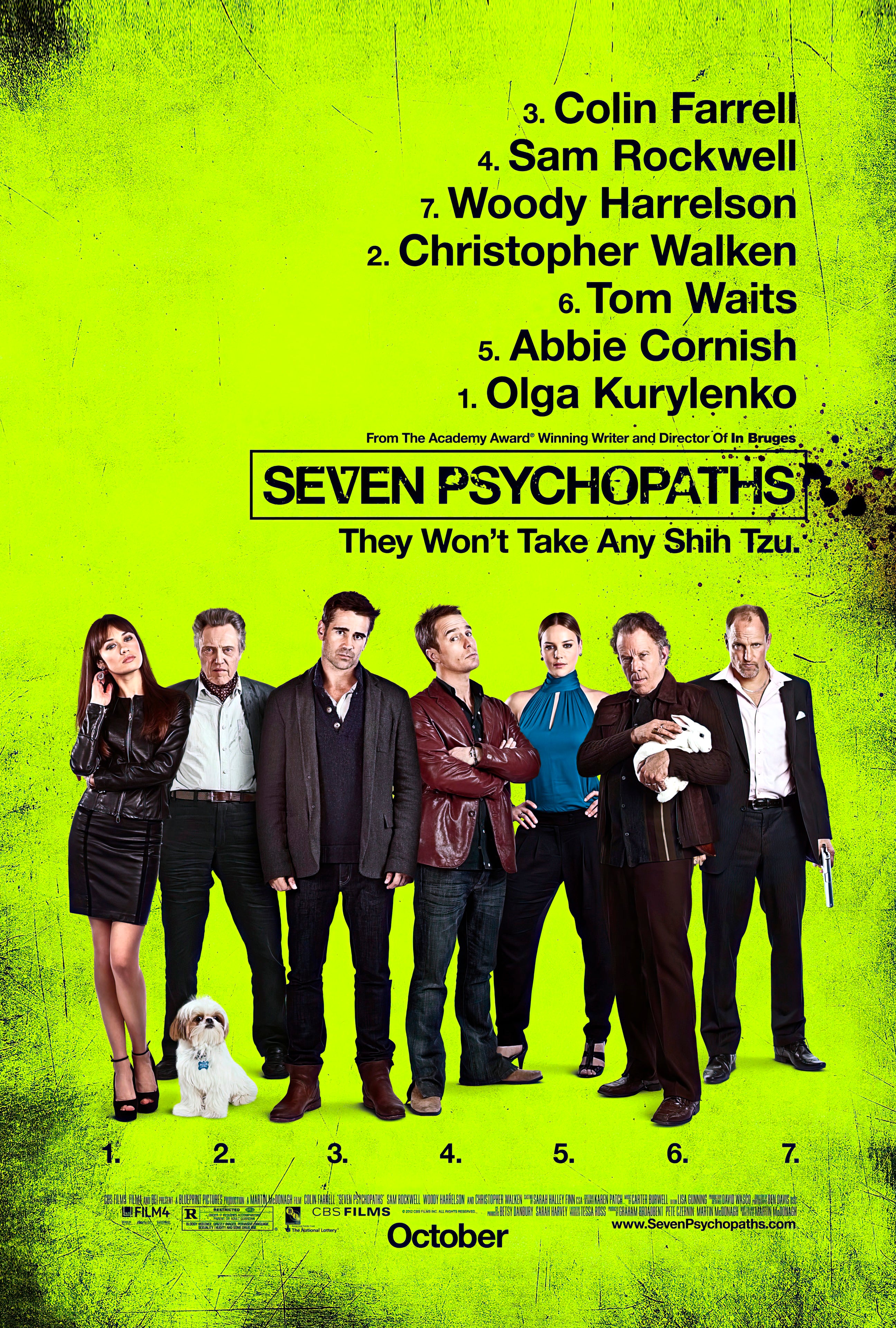 Seven Psychopaths (2012) - POSTER
