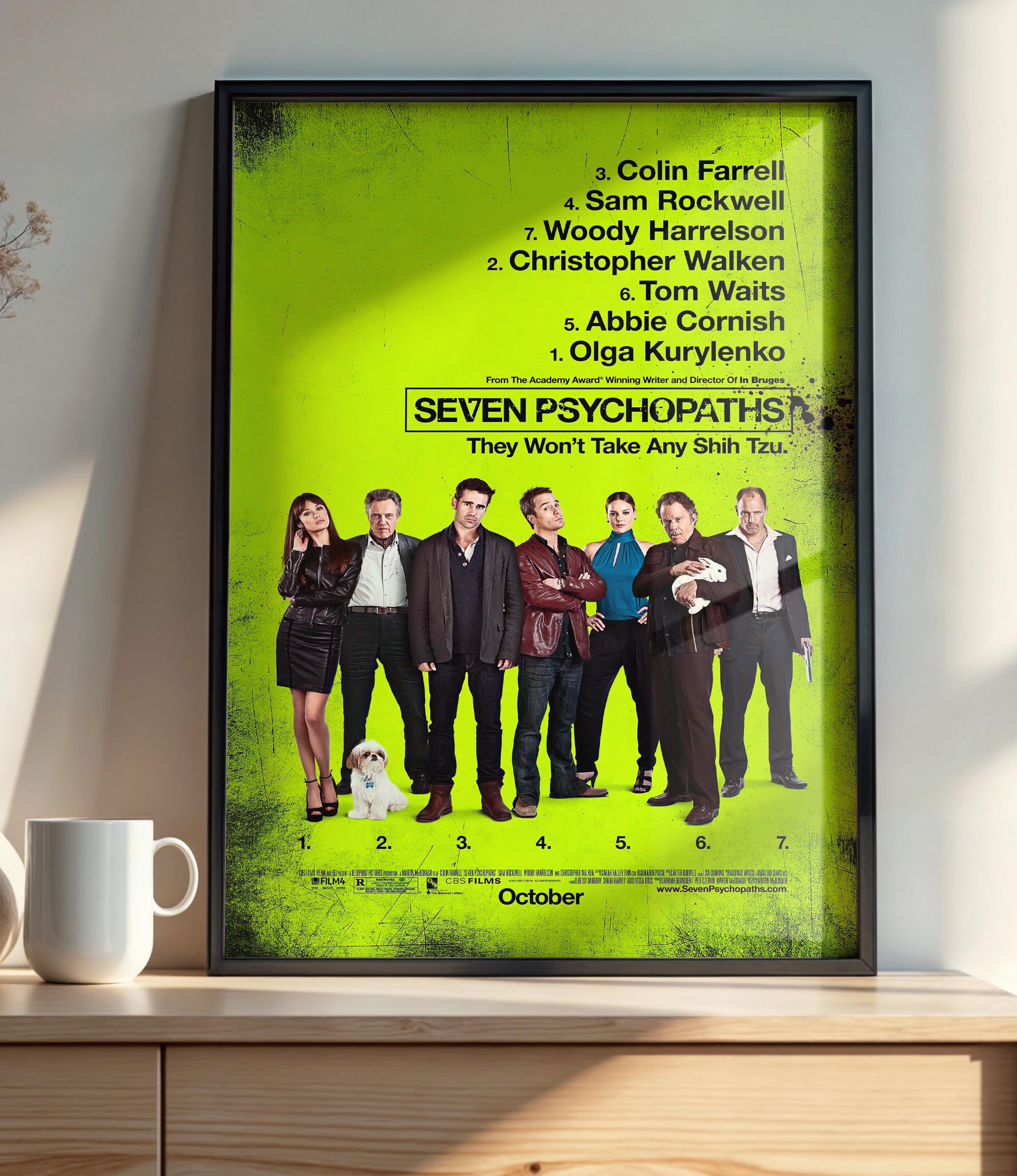 Seven Psychopaths (2012) - POSTER