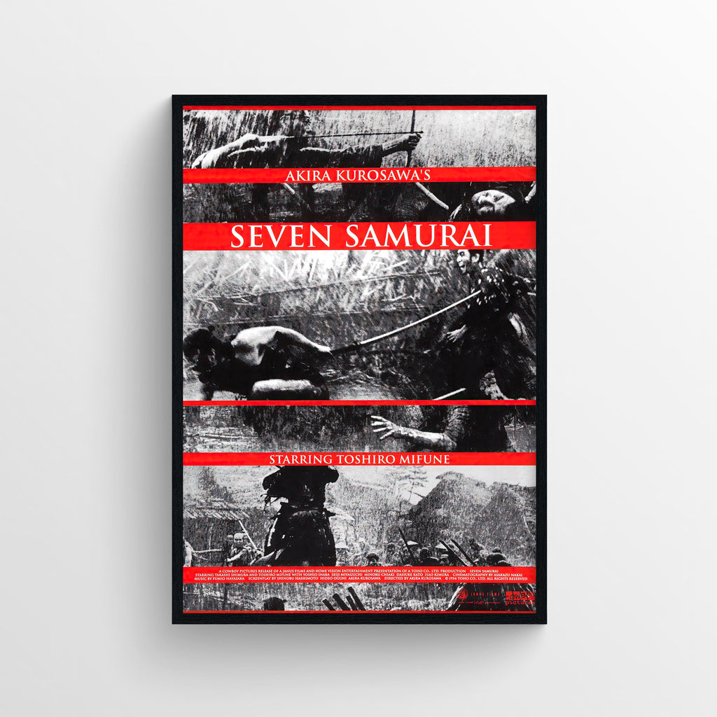 Seven Samurai (1954) A - POSTER
