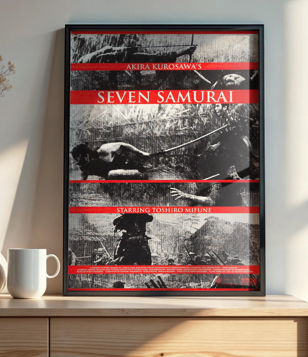 Seven Samurai (1954) A - POSTER