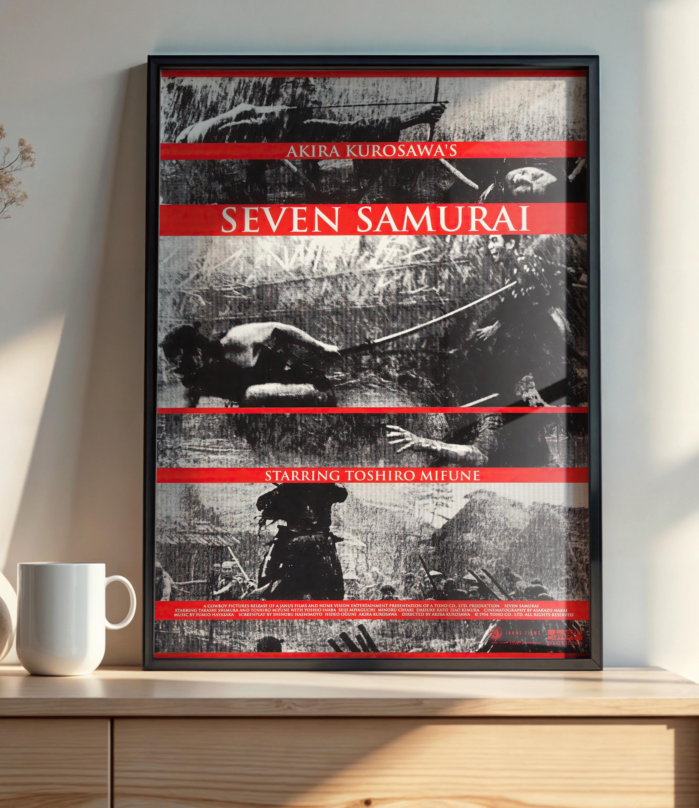 Seven Samurai (1954) A - POSTER