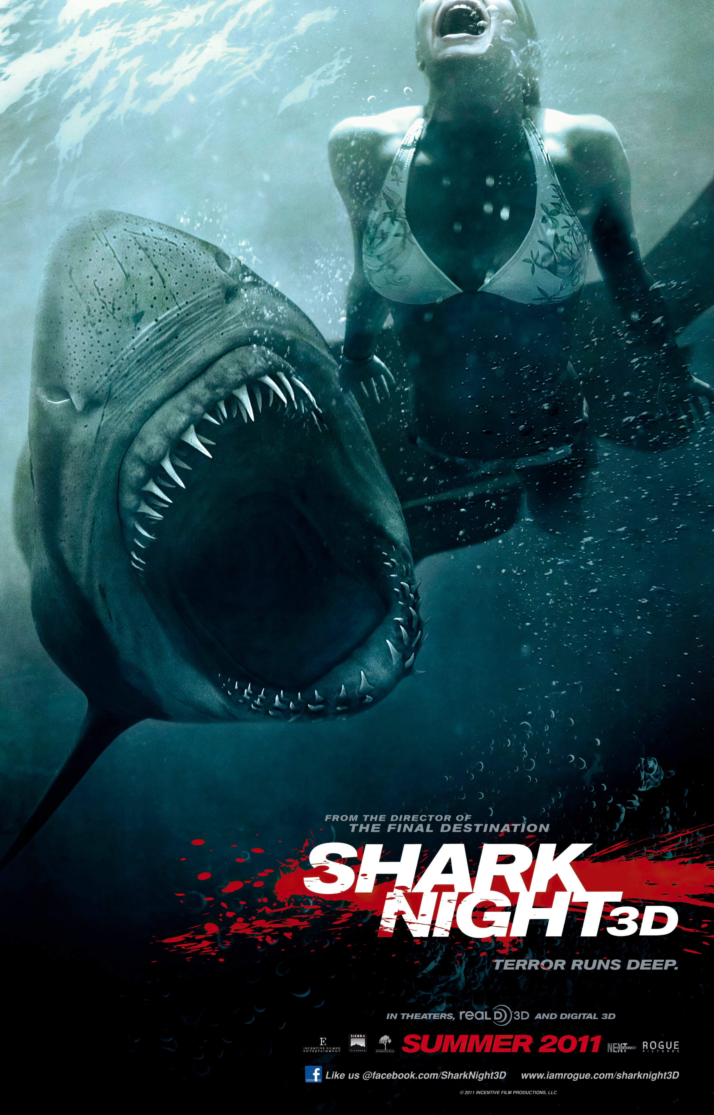 Shark Night 3D (2011) - POSTER