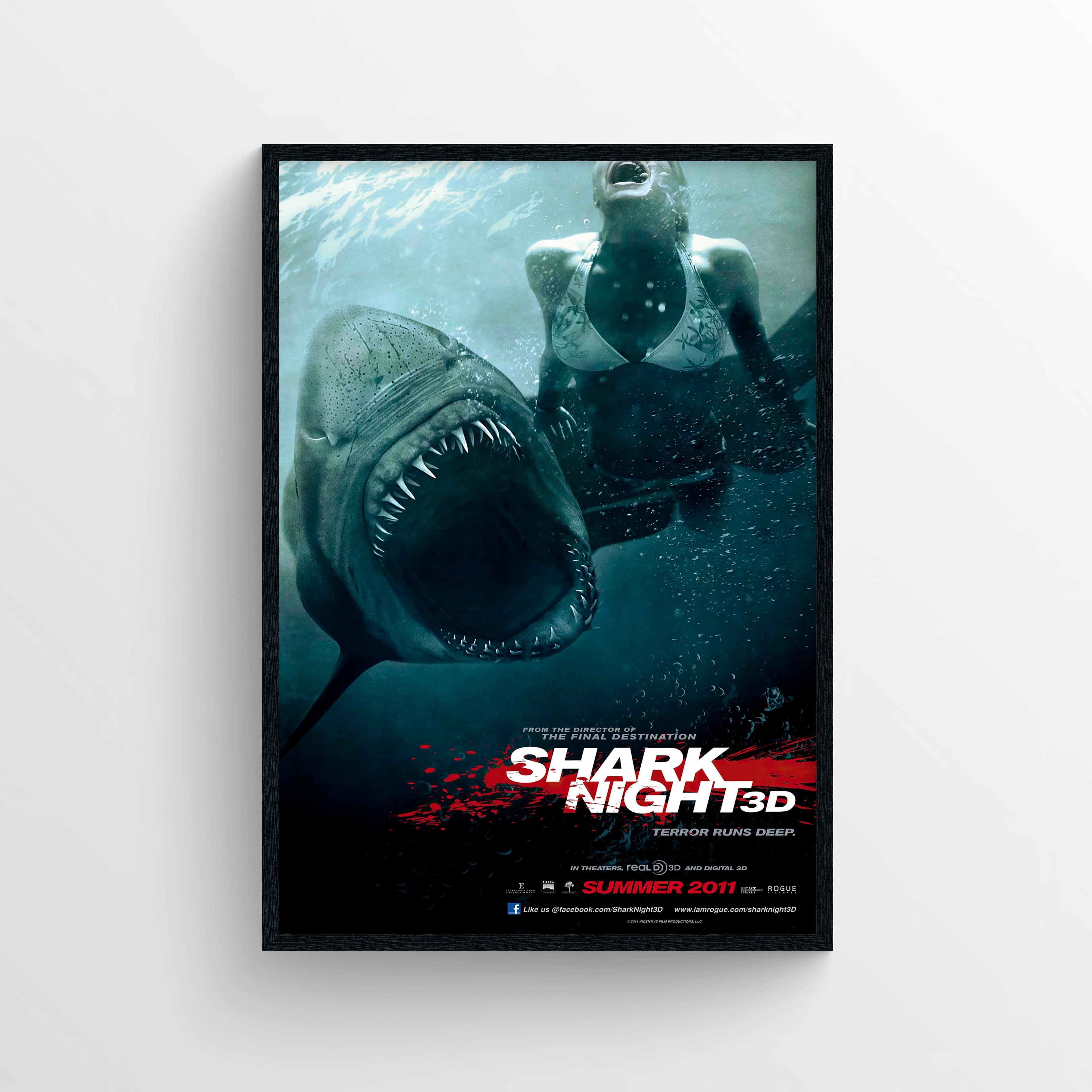 Shark Night 3D (2011) - POSTER