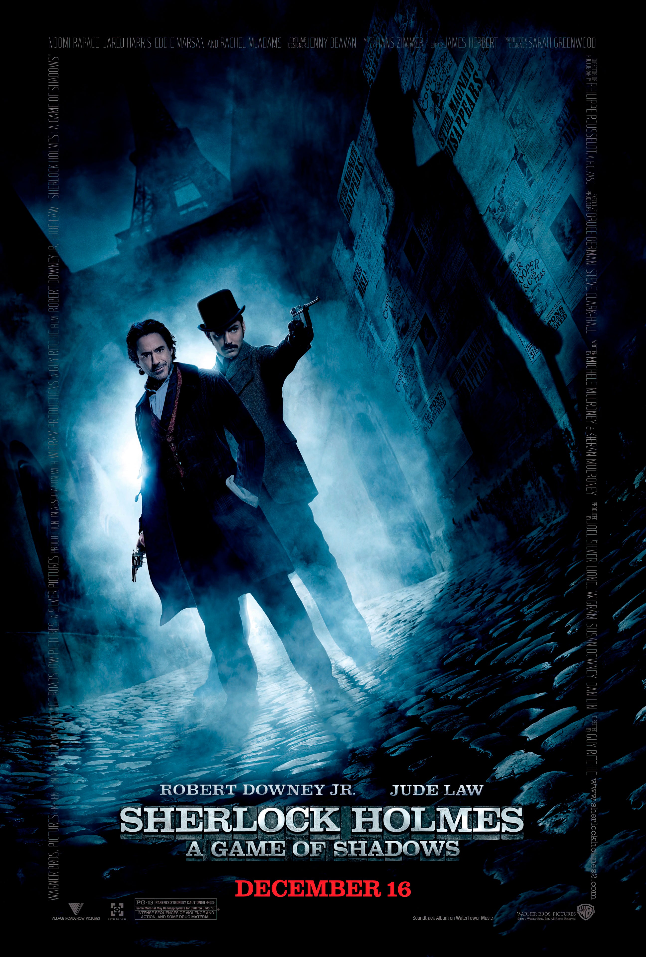 Sherlock Holmes - A Game of Shadows (2011) - POSTER