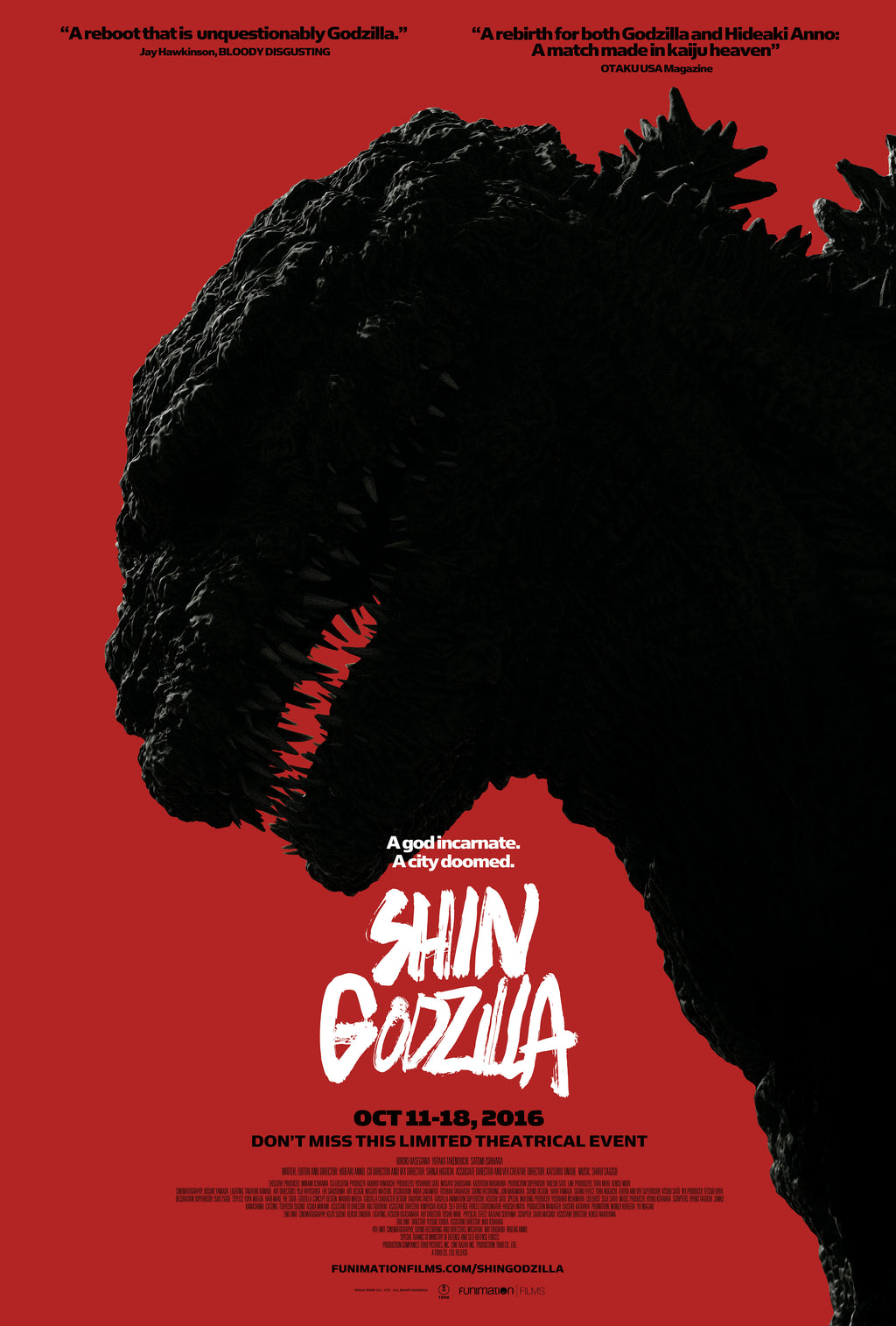 Shin Godzilla (2016) B - POSTER