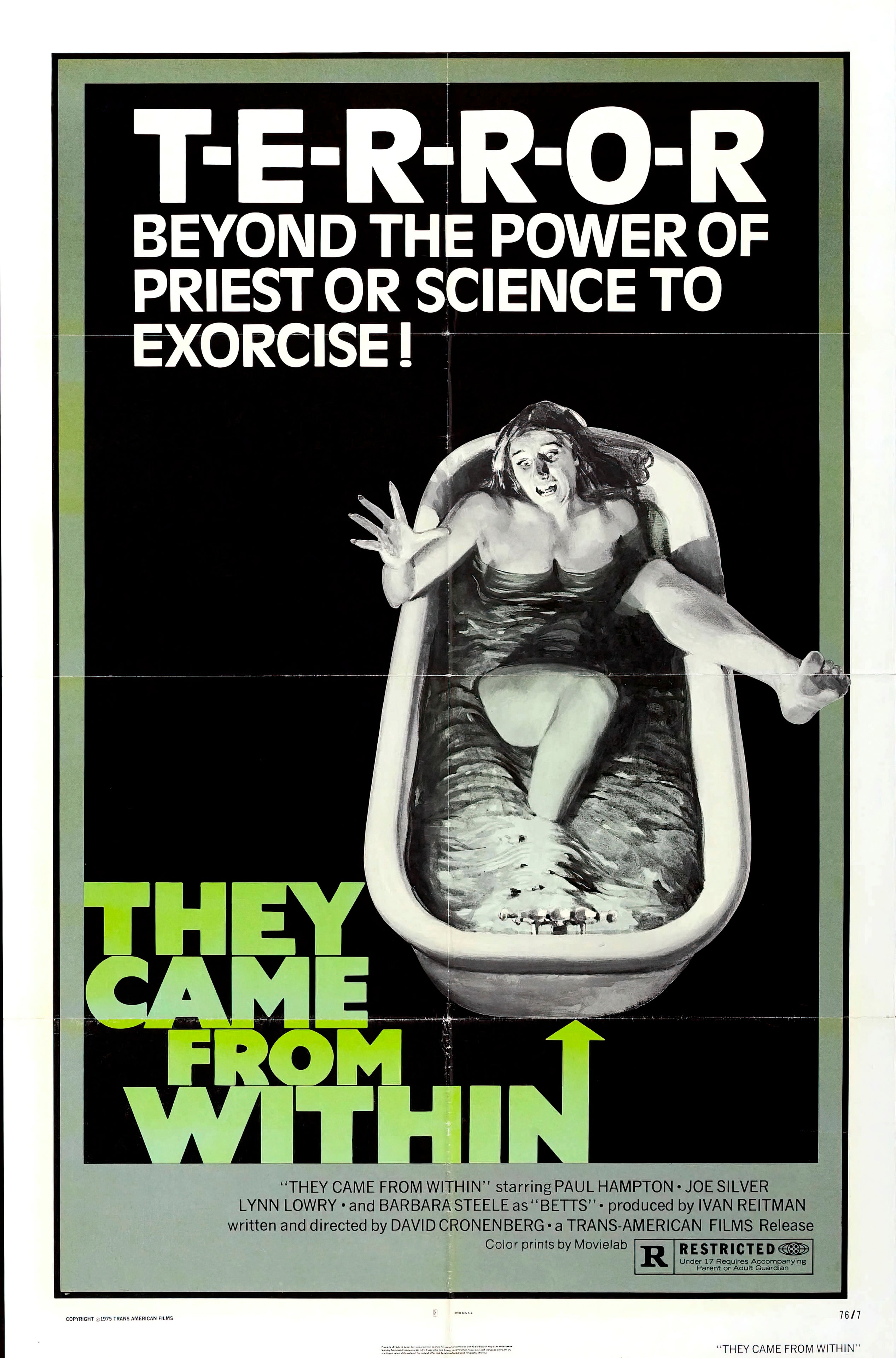 Shivers (1975) - POSTER