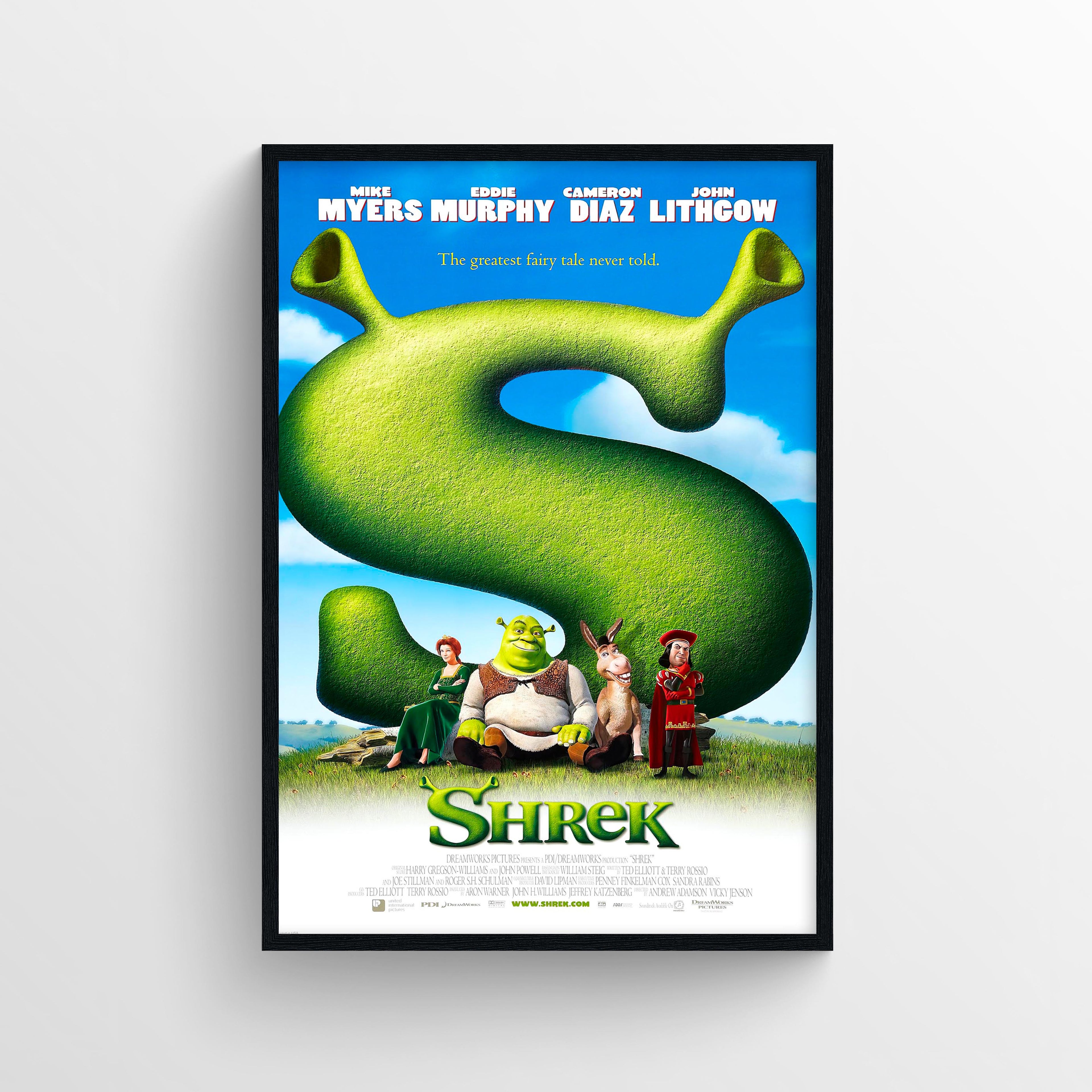 Shrek 1 (2001) - POSTER