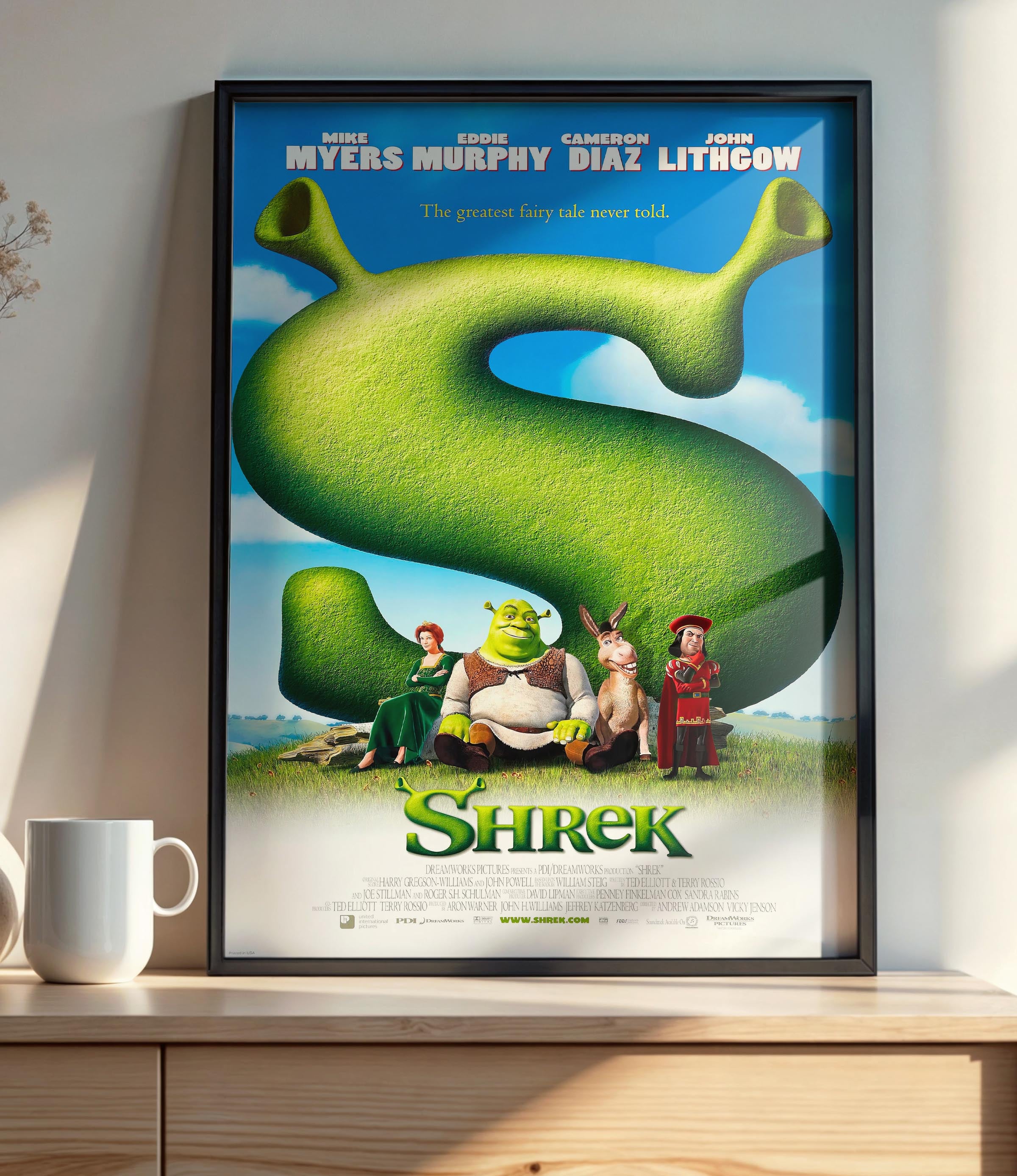 Shrek 1 (2001) - POSTER