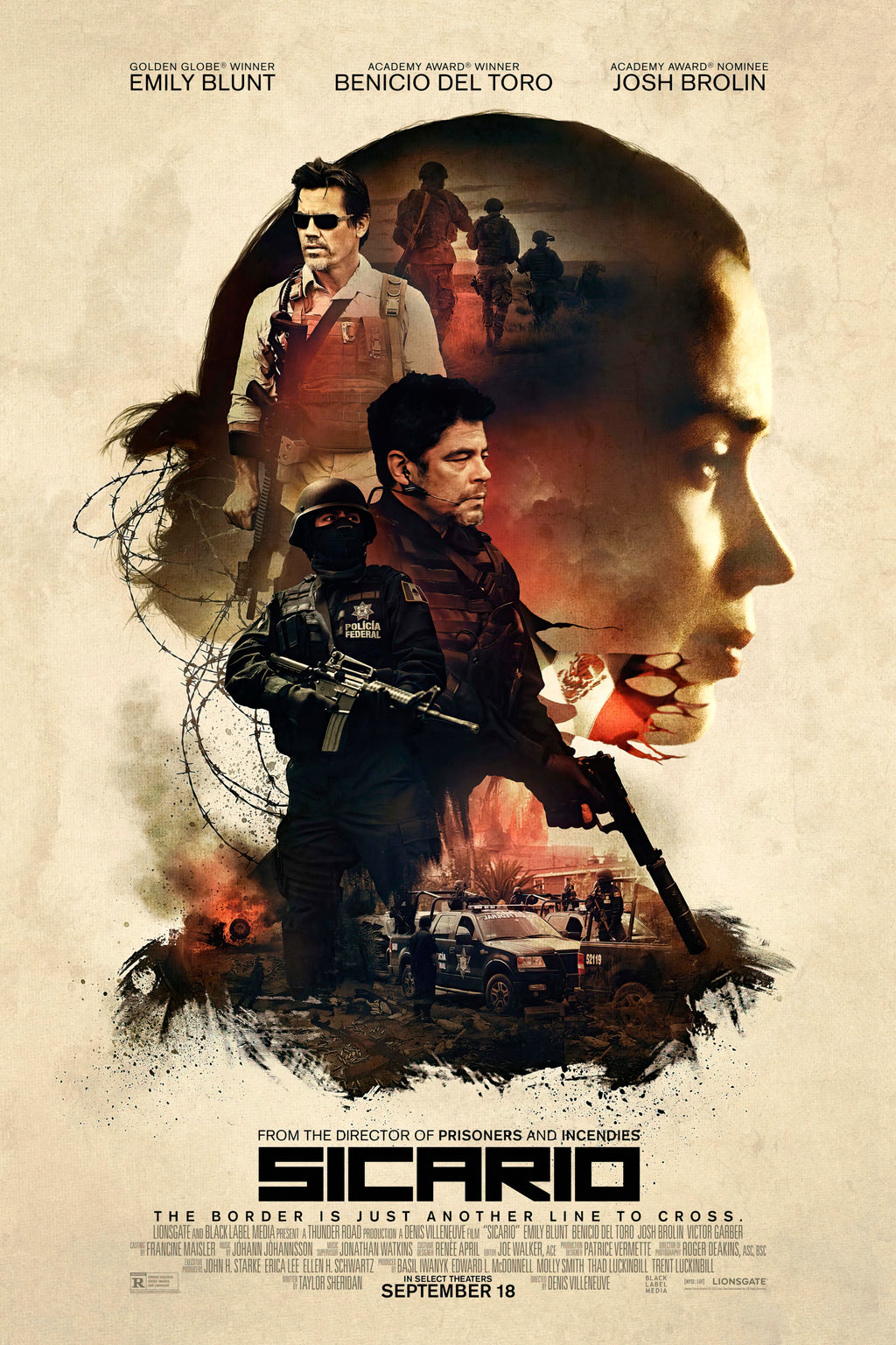 Sicario (2015) A - POSTER
