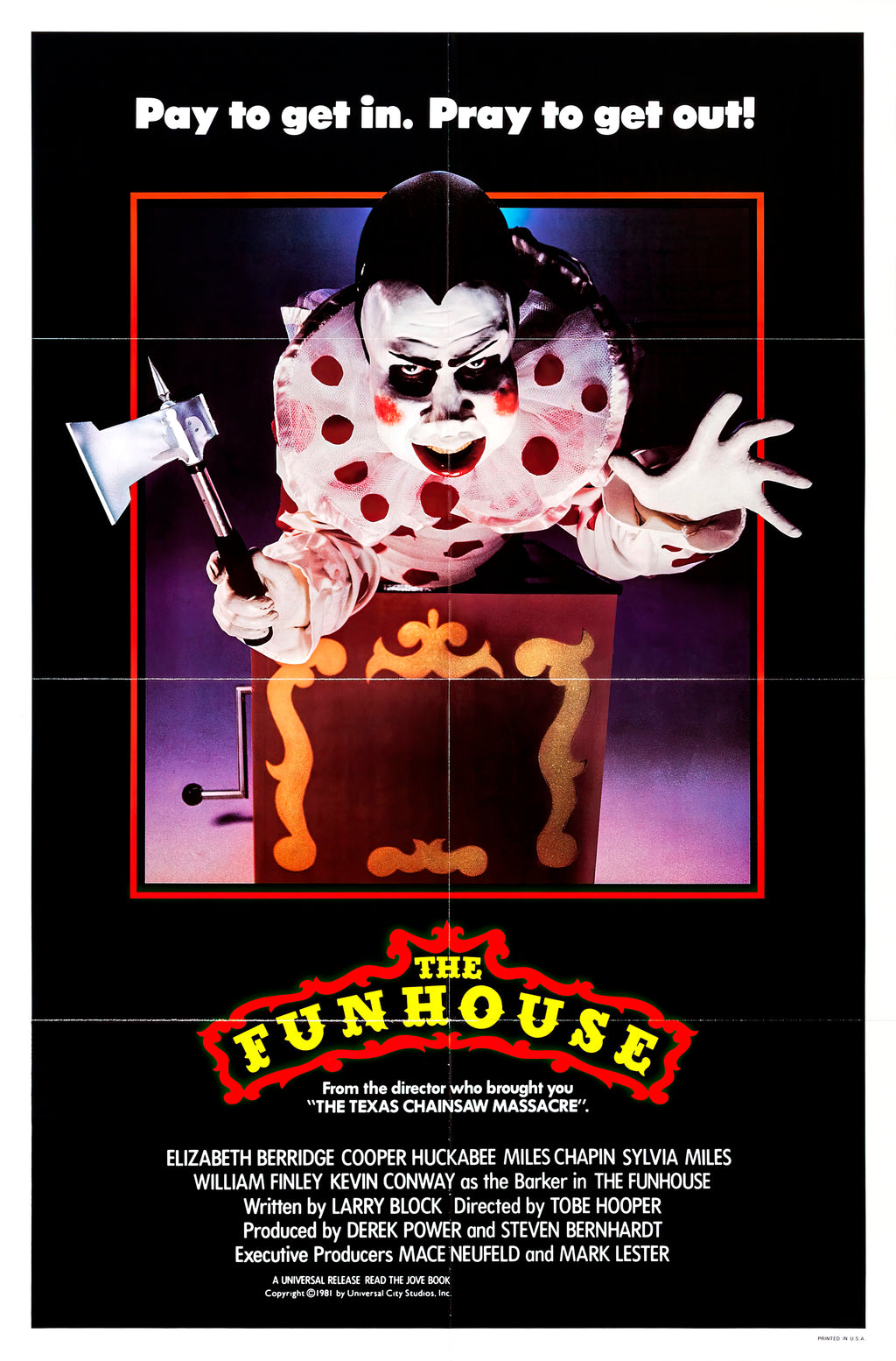 The Funhouse (1981) - POSTER