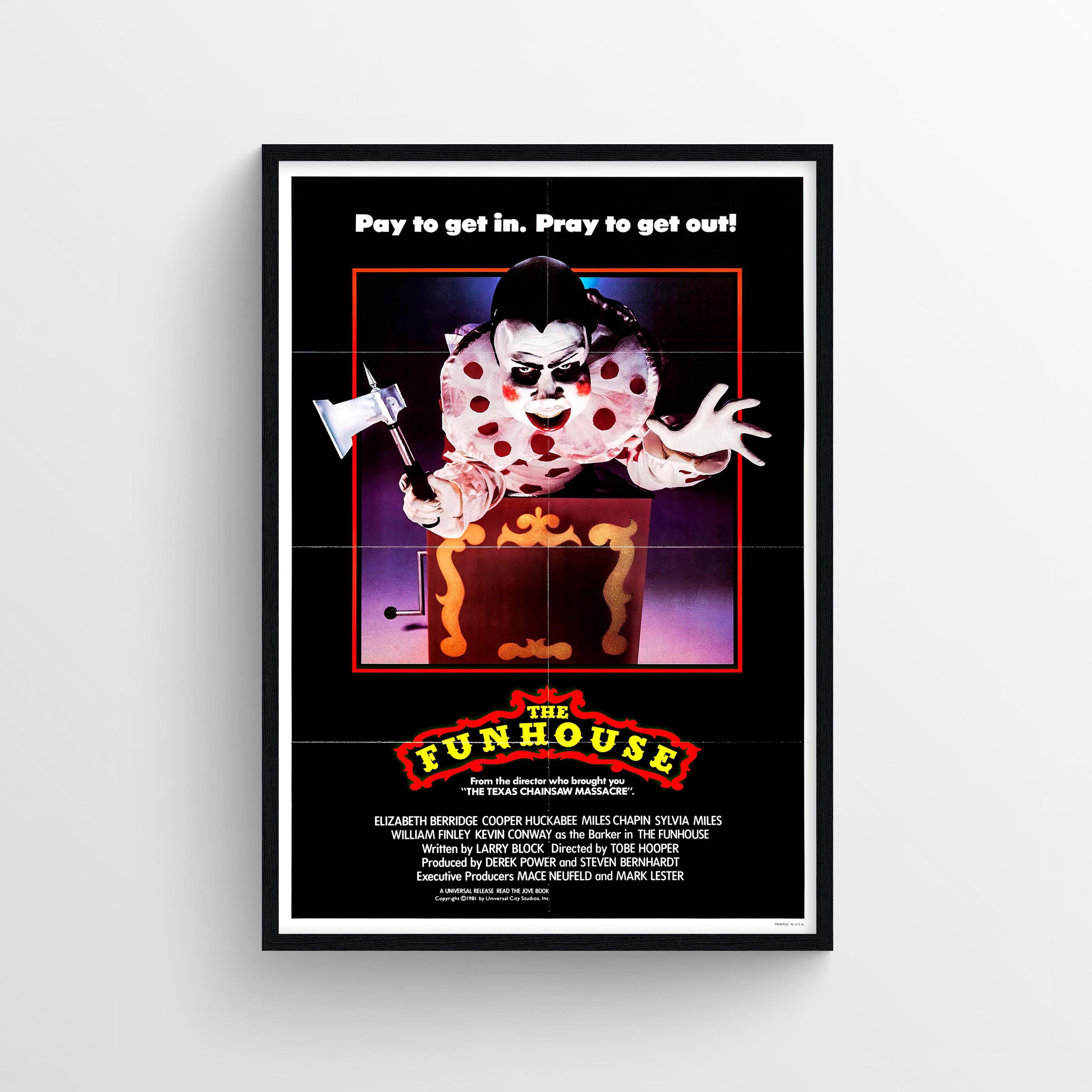 The Funhouse (1981) - POSTER