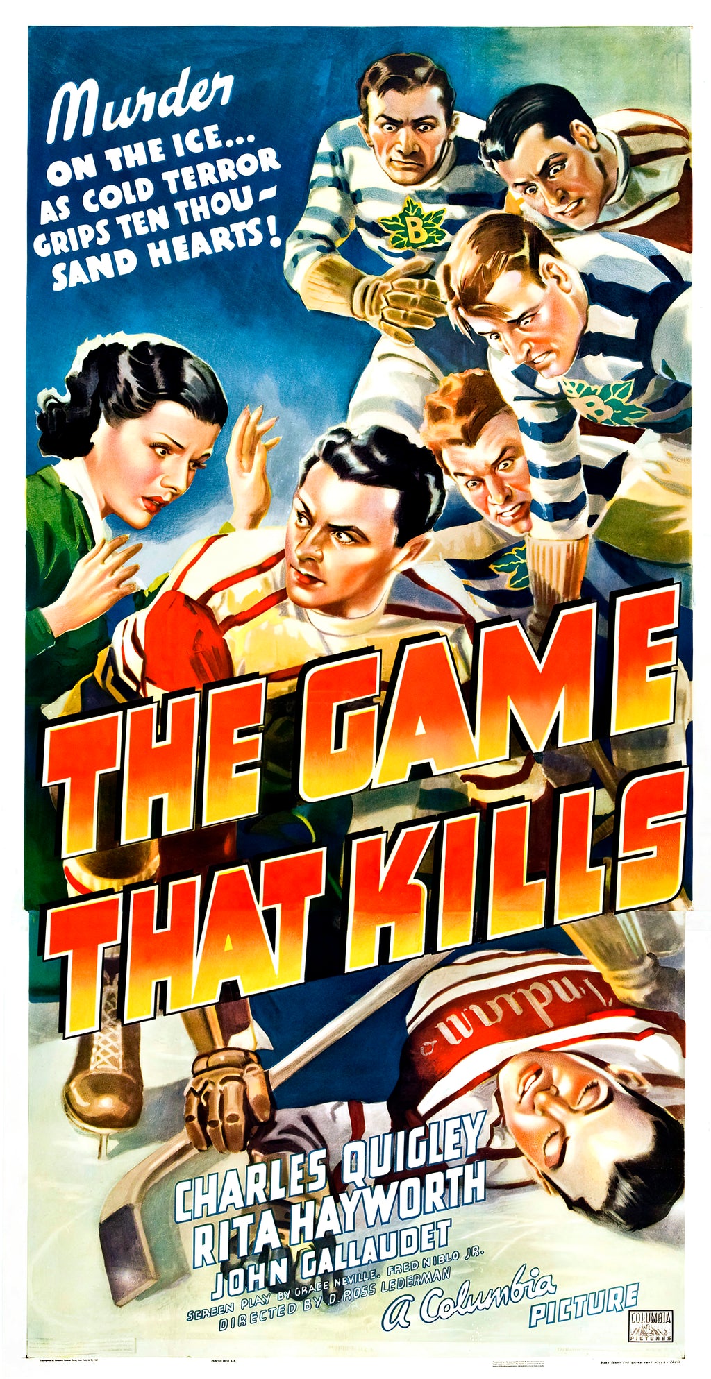 The Game That Kills (1937) - POSTER