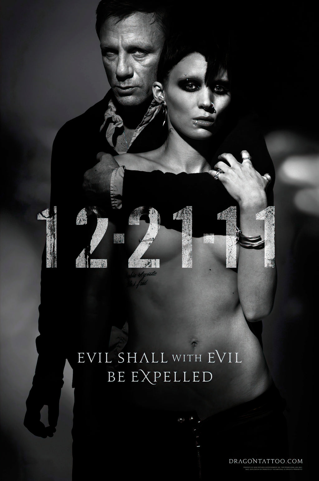 The Girl with the Dragon Tattoo (2011) A - POSTER