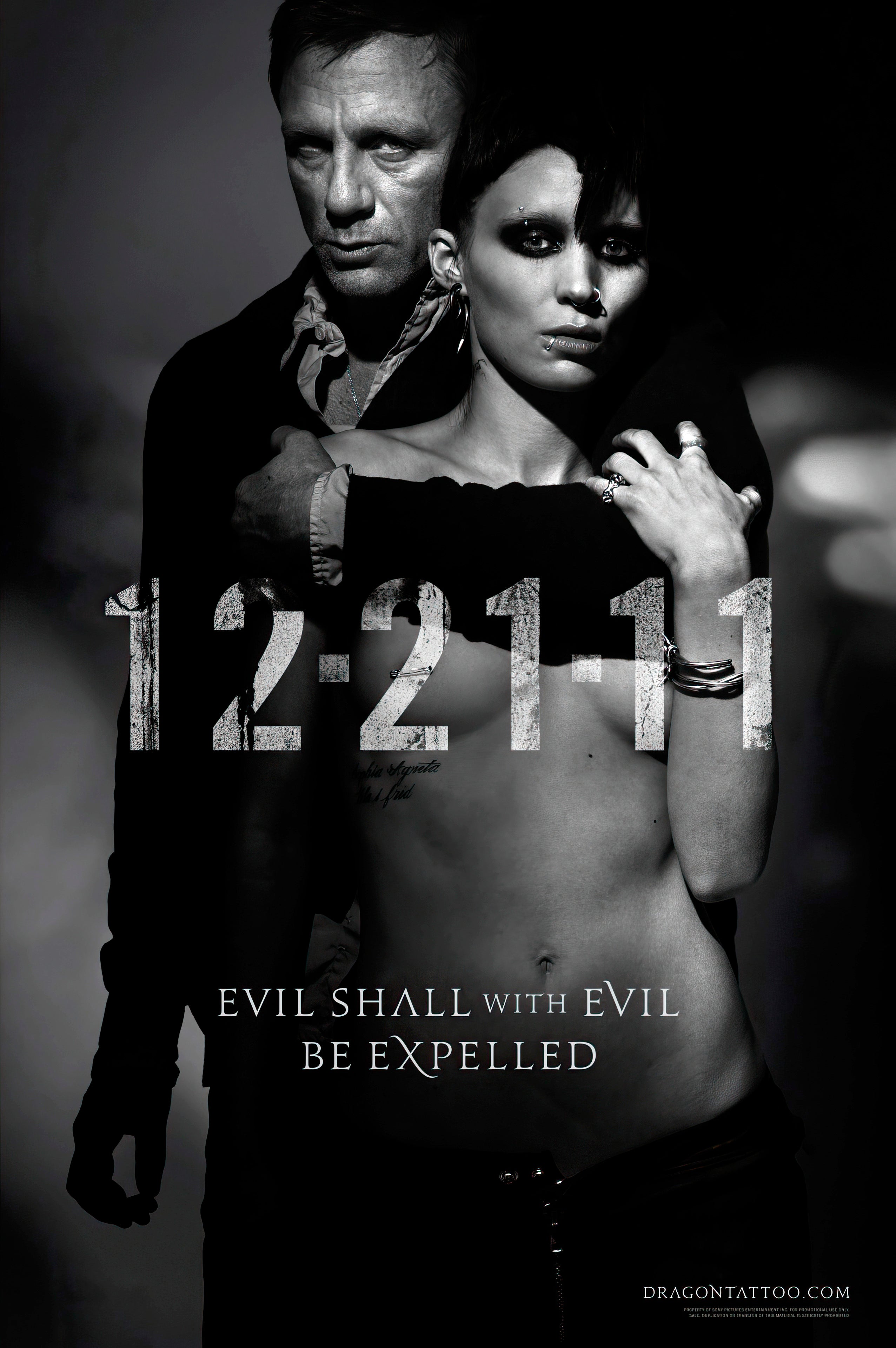 The Girl with the Dragon Tattoo (2011) A - POSTER