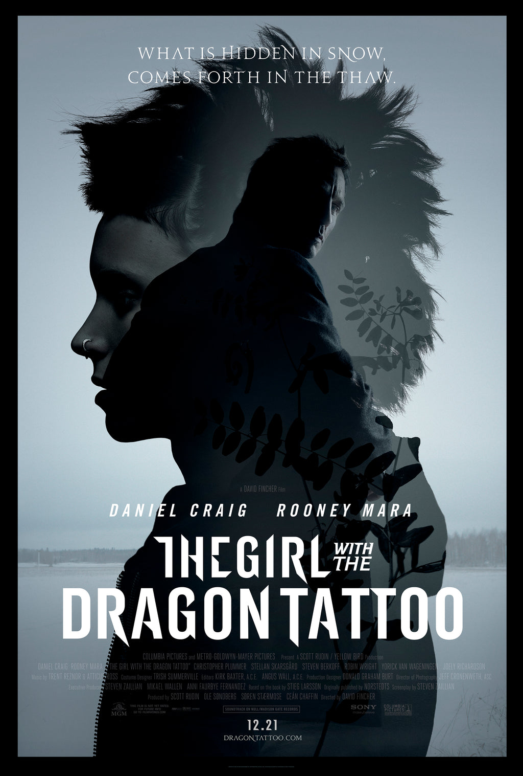 The Girl with the Dragon Tattoo (2011) B - POSTER