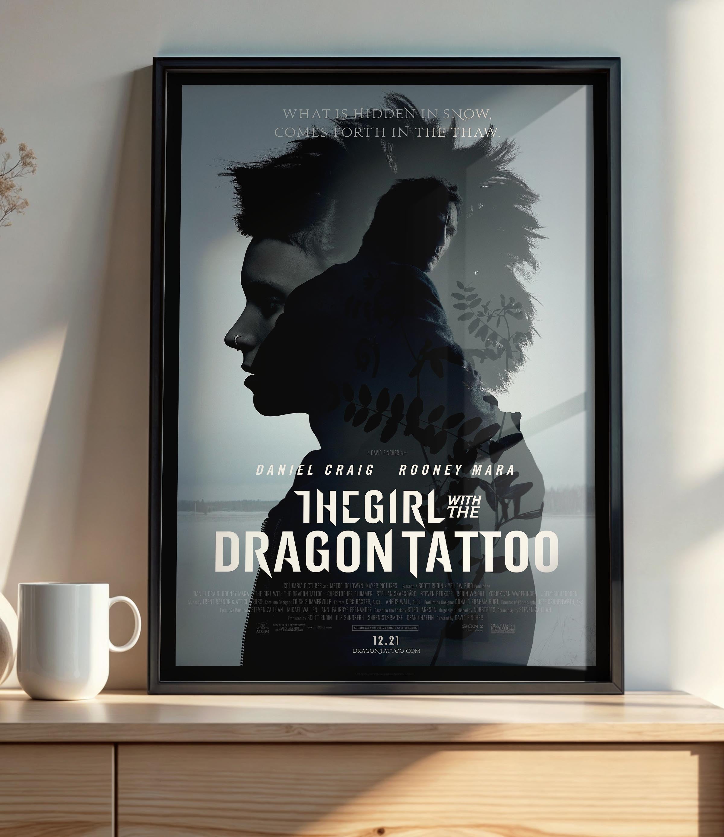 The Girl with the Dragon Tattoo (2011) B - POSTER