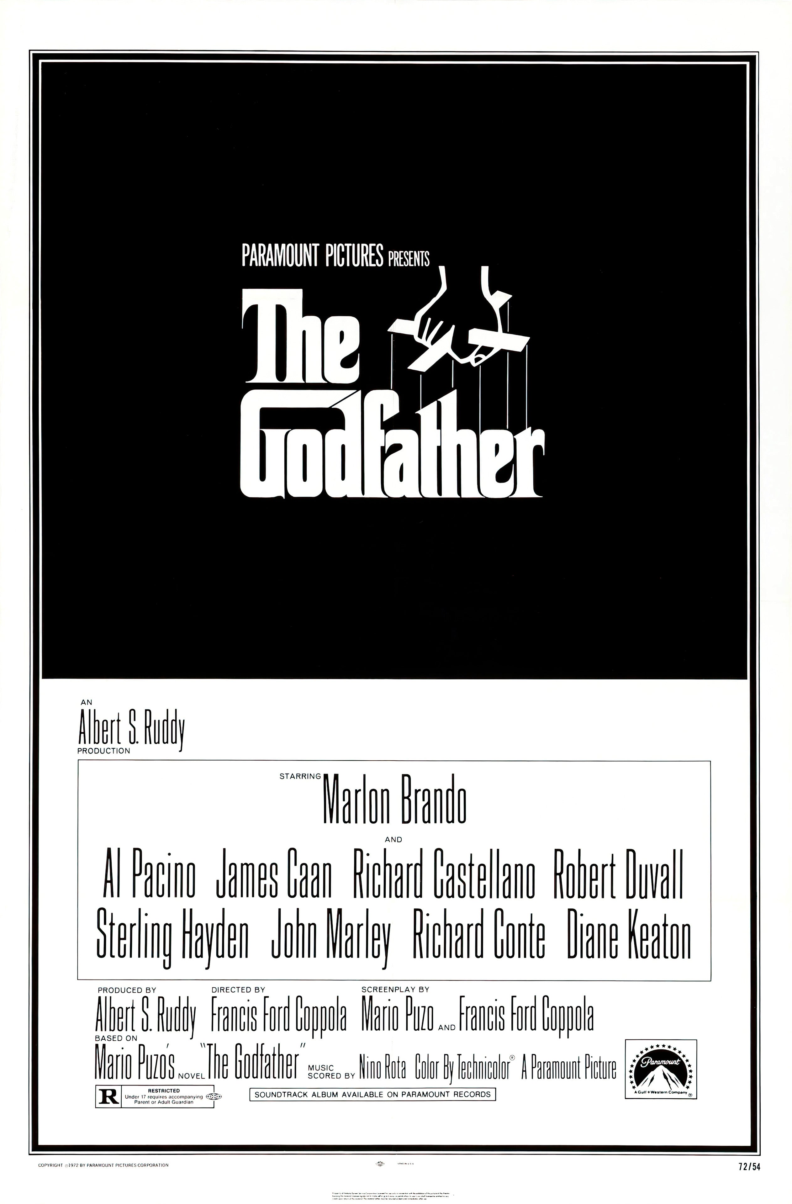The Godfather (1972) A - POSTER