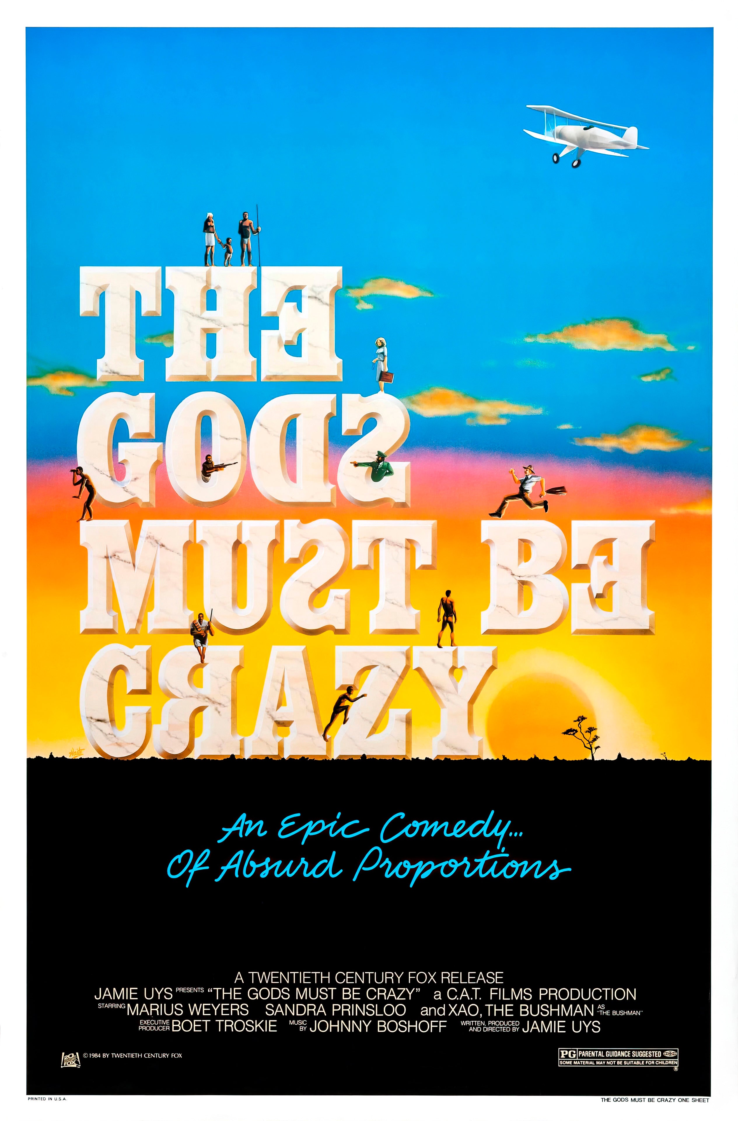 The Gods Must Be Crazy (1991) - POSTER