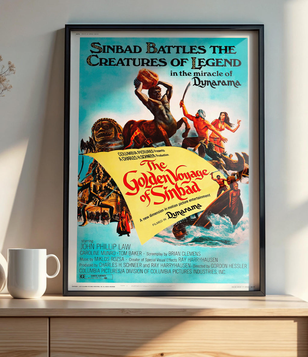 The Golden Voyage of Sinbad (1973) - POSTER