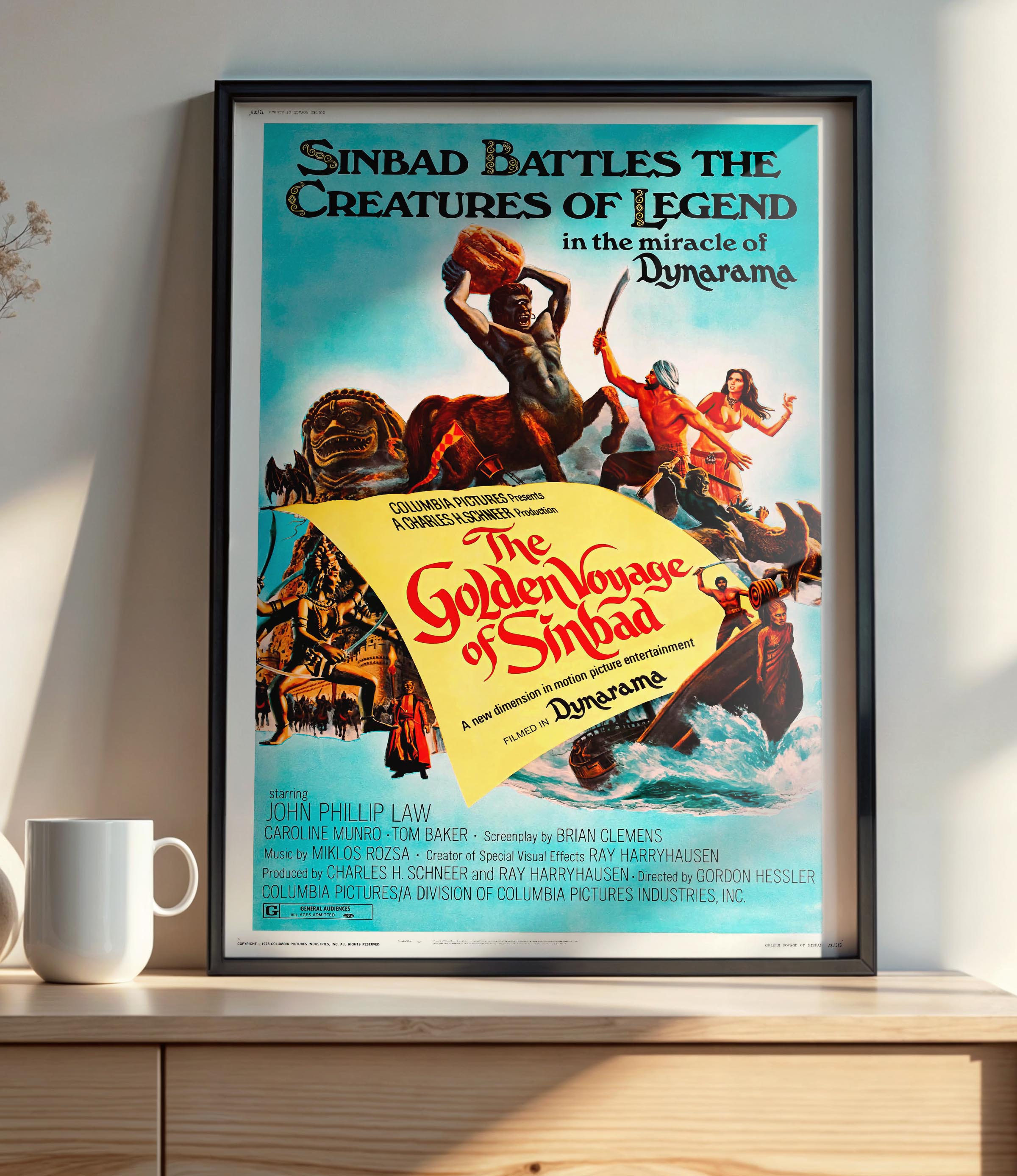 The Golden Voyage of Sinbad (1973) - POSTER