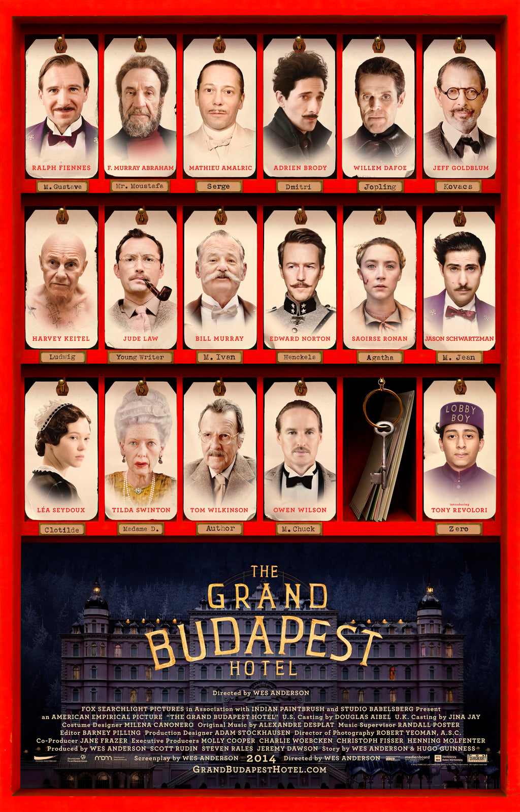 The Grand Budapest Hotel (2014) A - POSTER