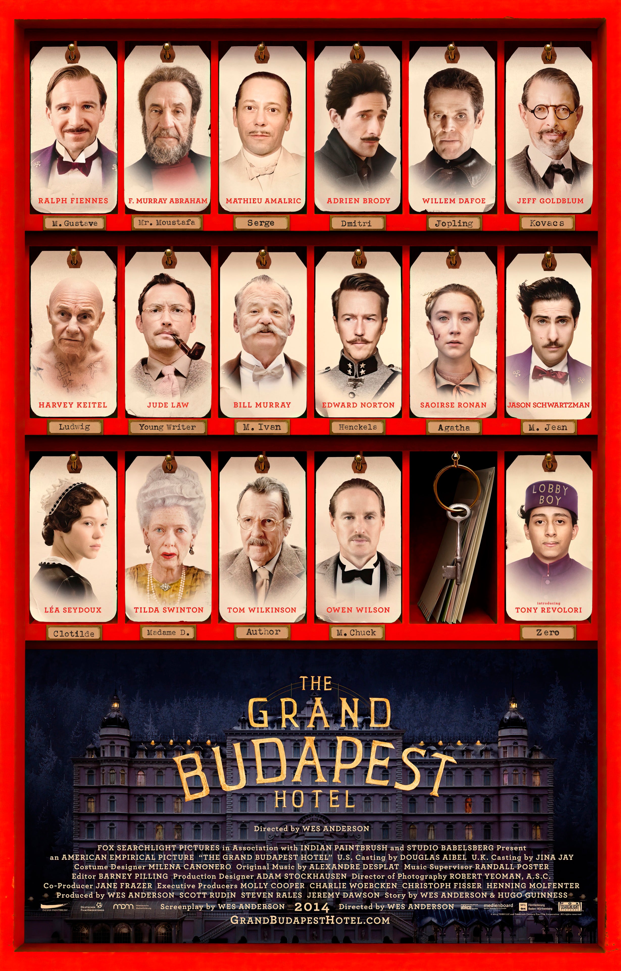 The Grand Budapest Hotel (2014) A - POSTER