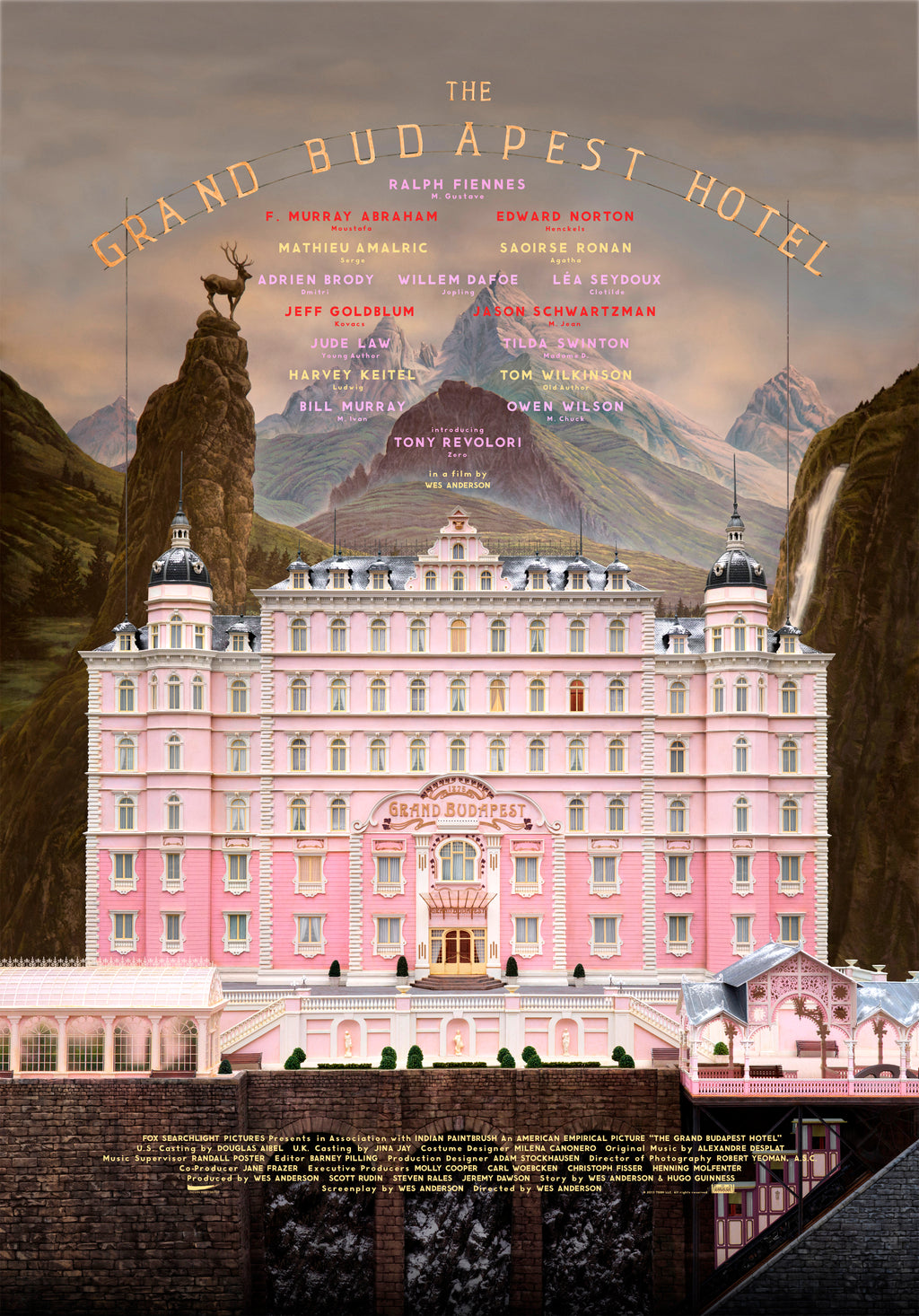 The Grand Budapest Hotel (2014) B - POSTER