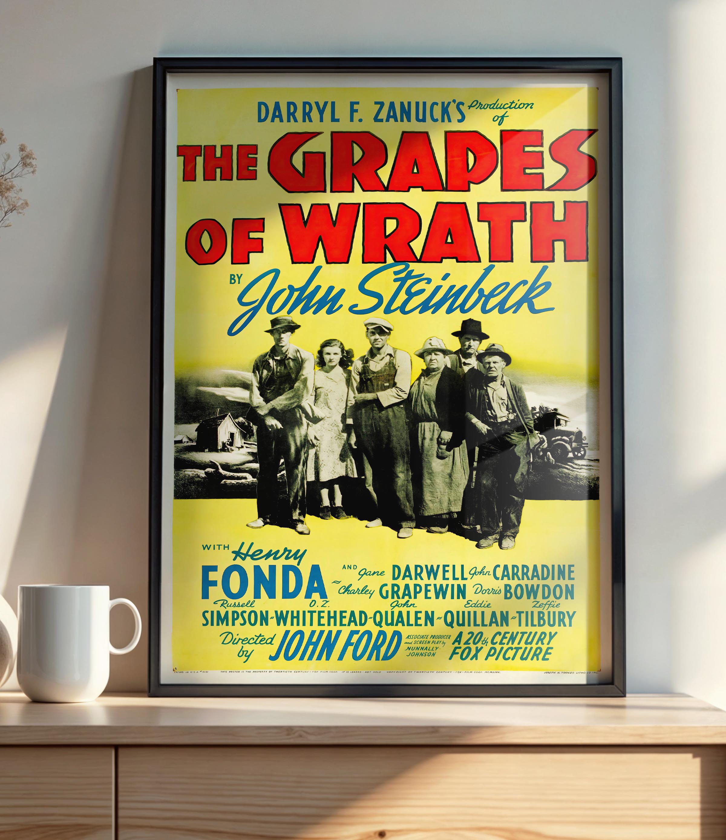 The Grapes of Wrath (1940) - POSTER