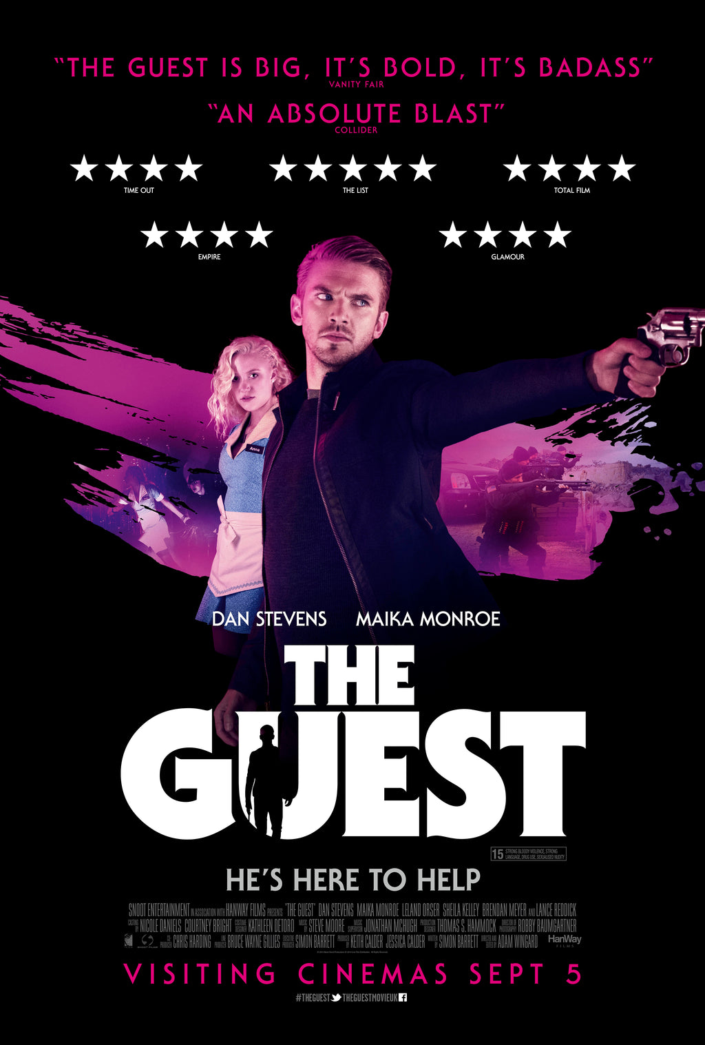 The Guest (2014) B - POSTER