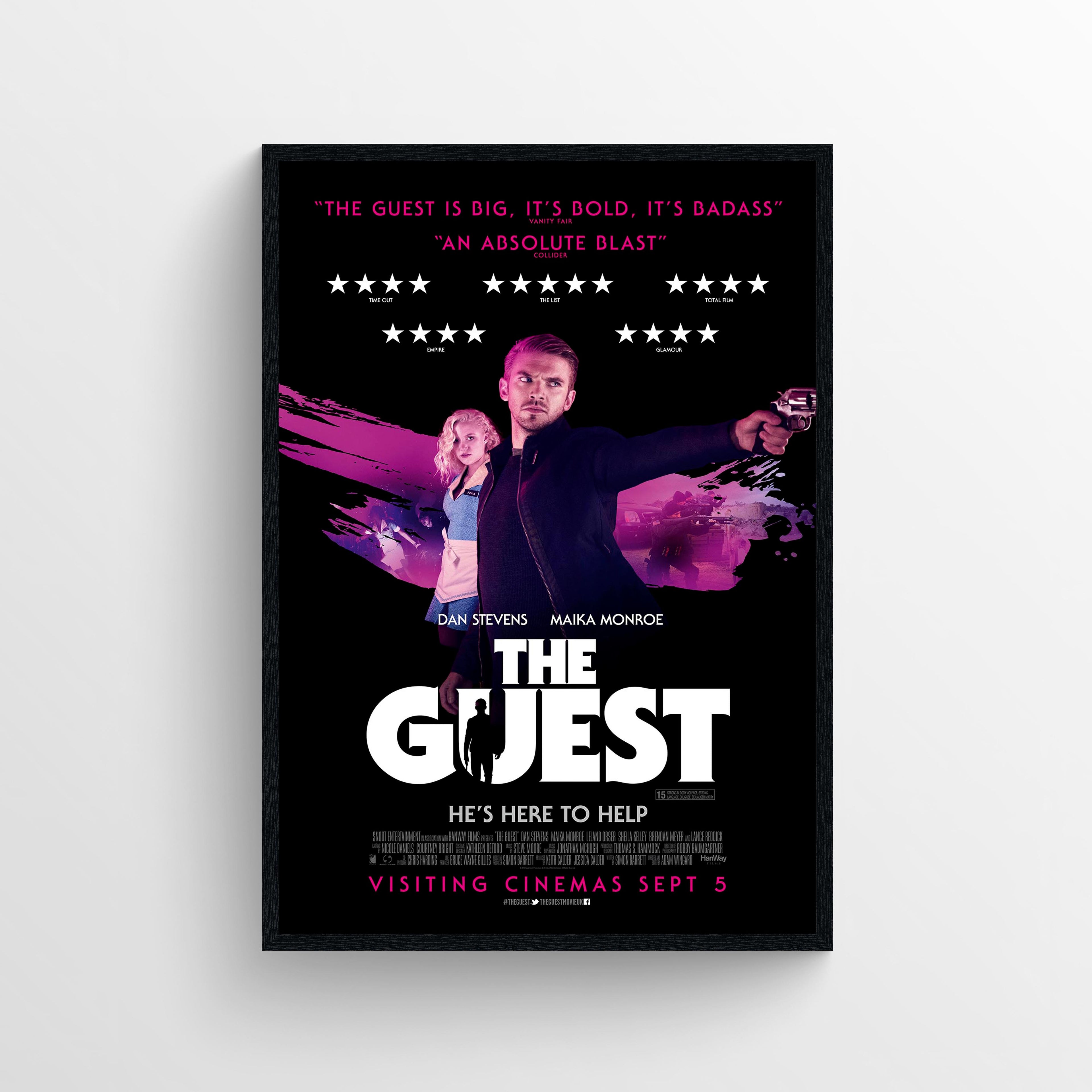 The Guest (2014) B - POSTER