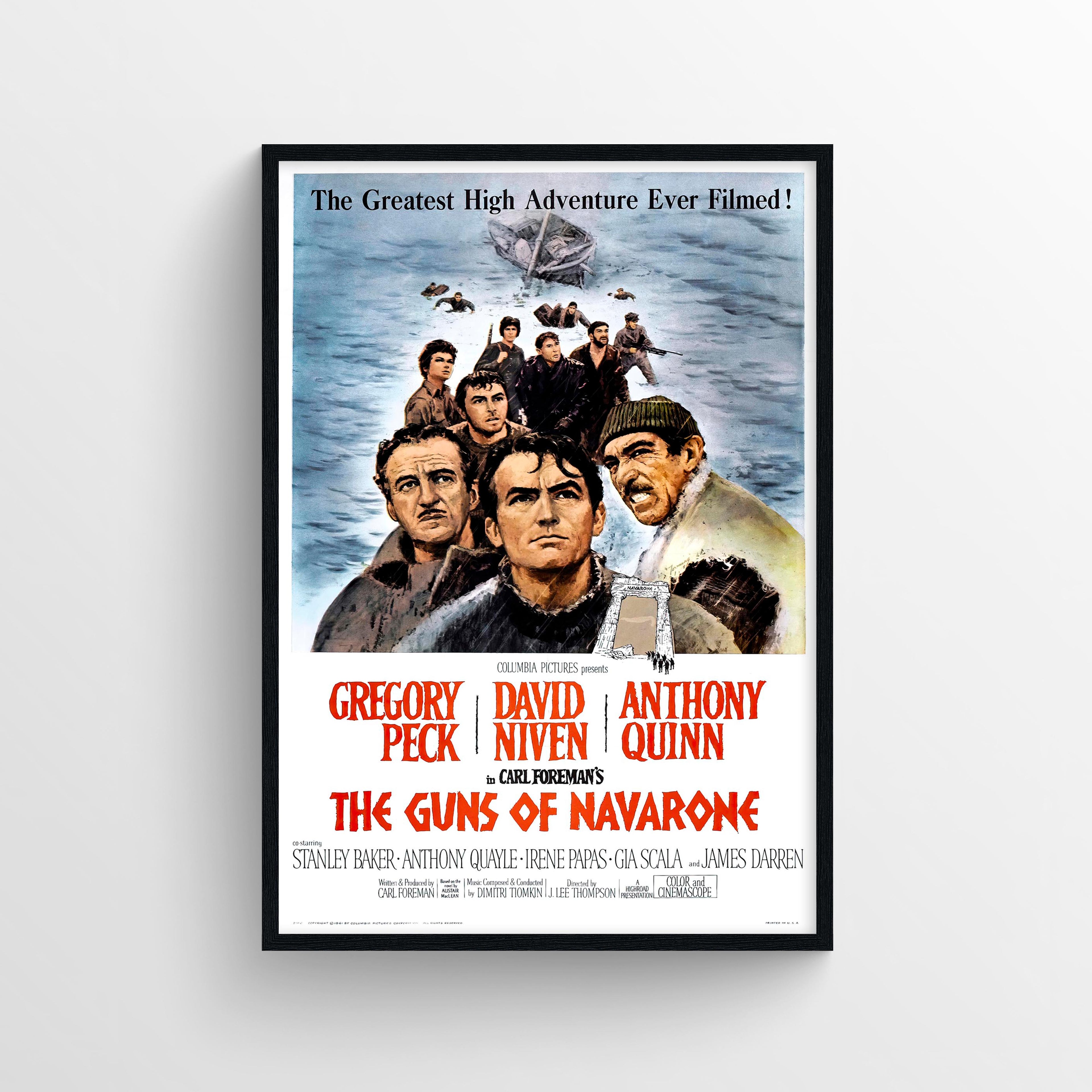 The Guns of Navarone (1961) - POSTER