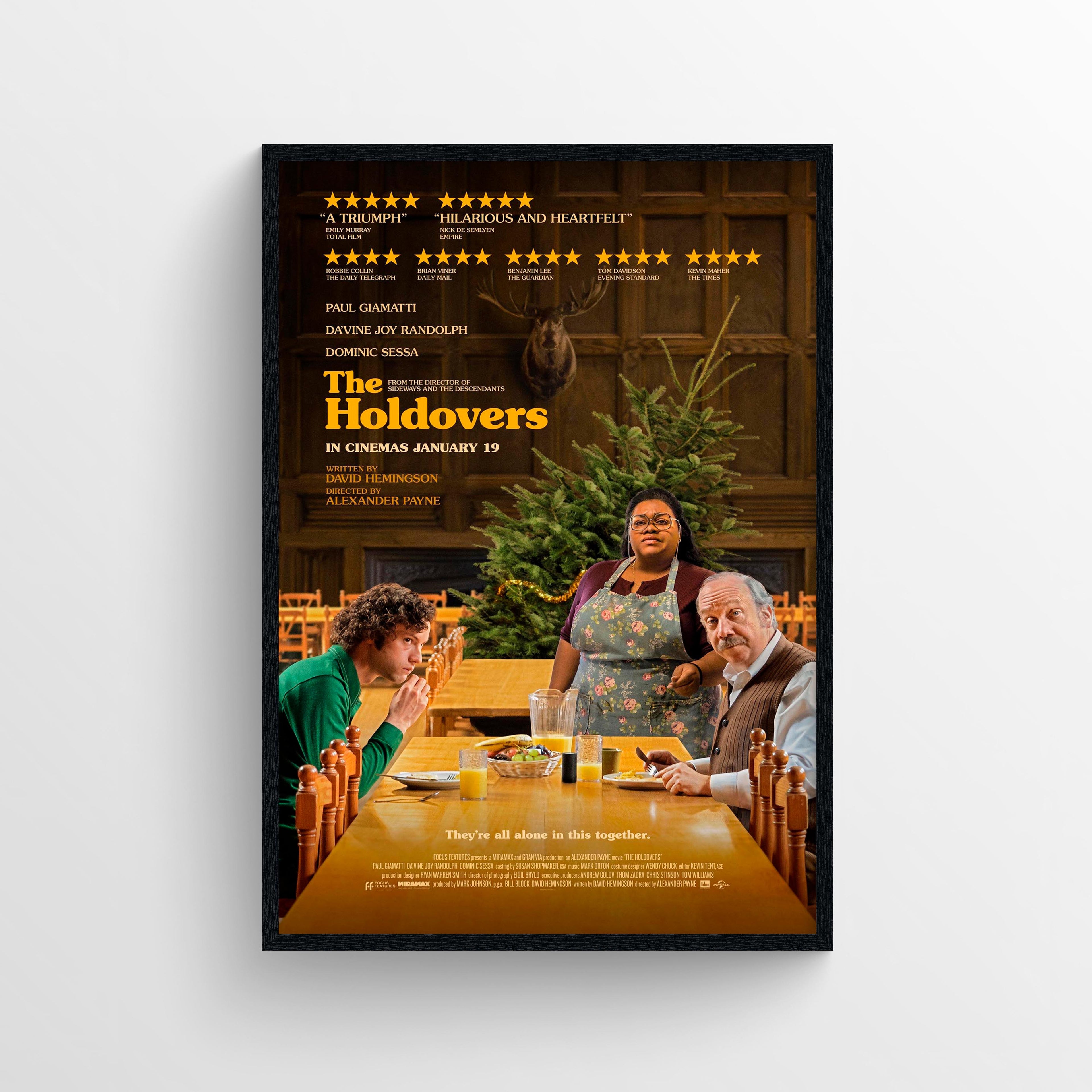 The Holdovers (2023) B - POSTER