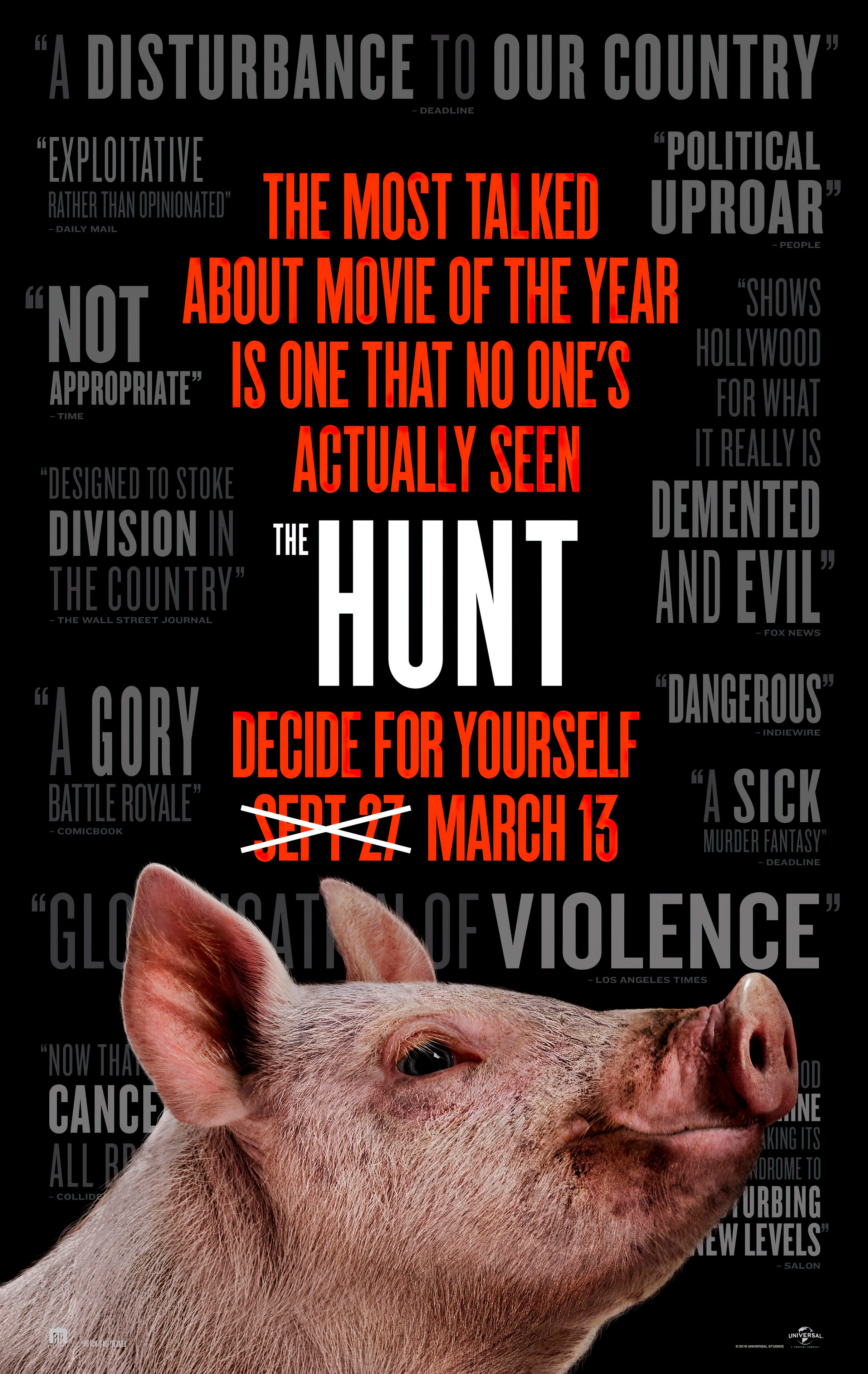 The Hunt (2020) - POSTER
