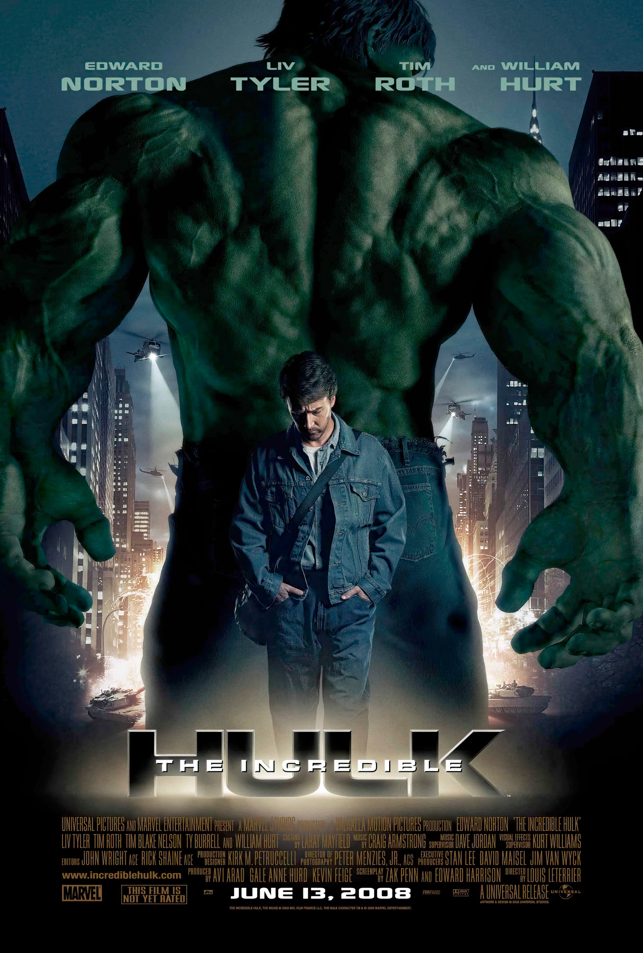 The Incredible Hulk (2008) - POSTER