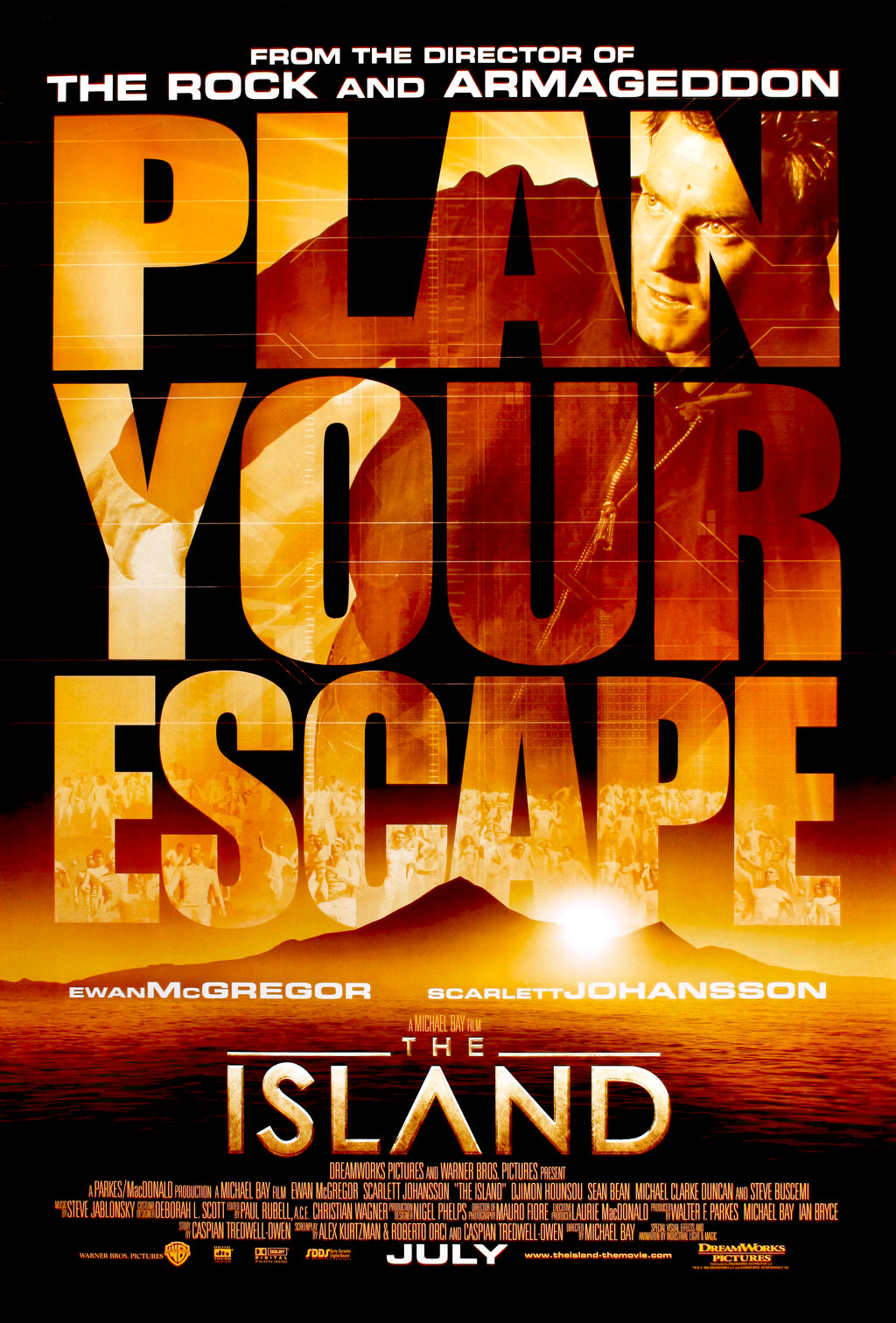 The Island (2005) B - POSTER