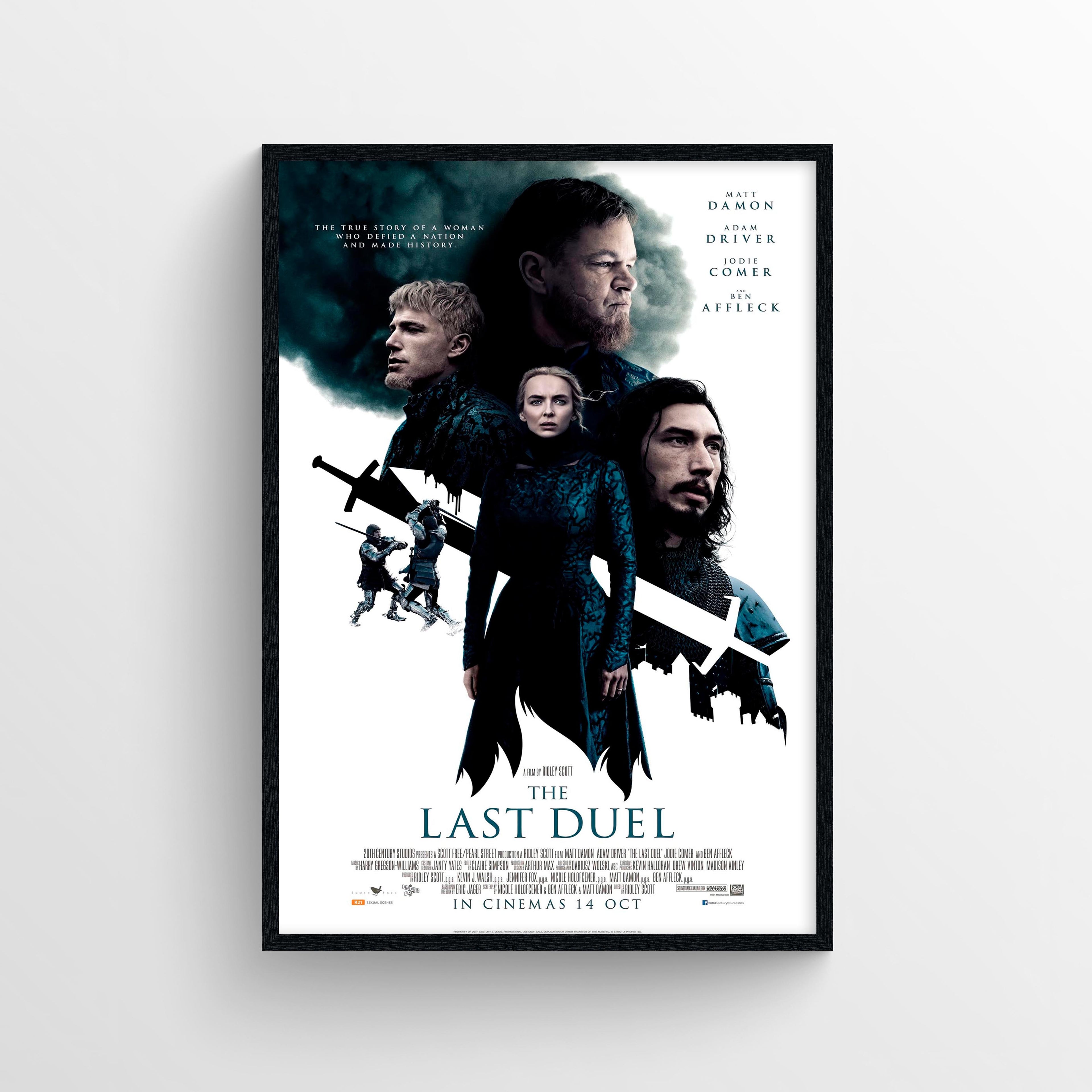 The Last Duel (2021) - POSTER