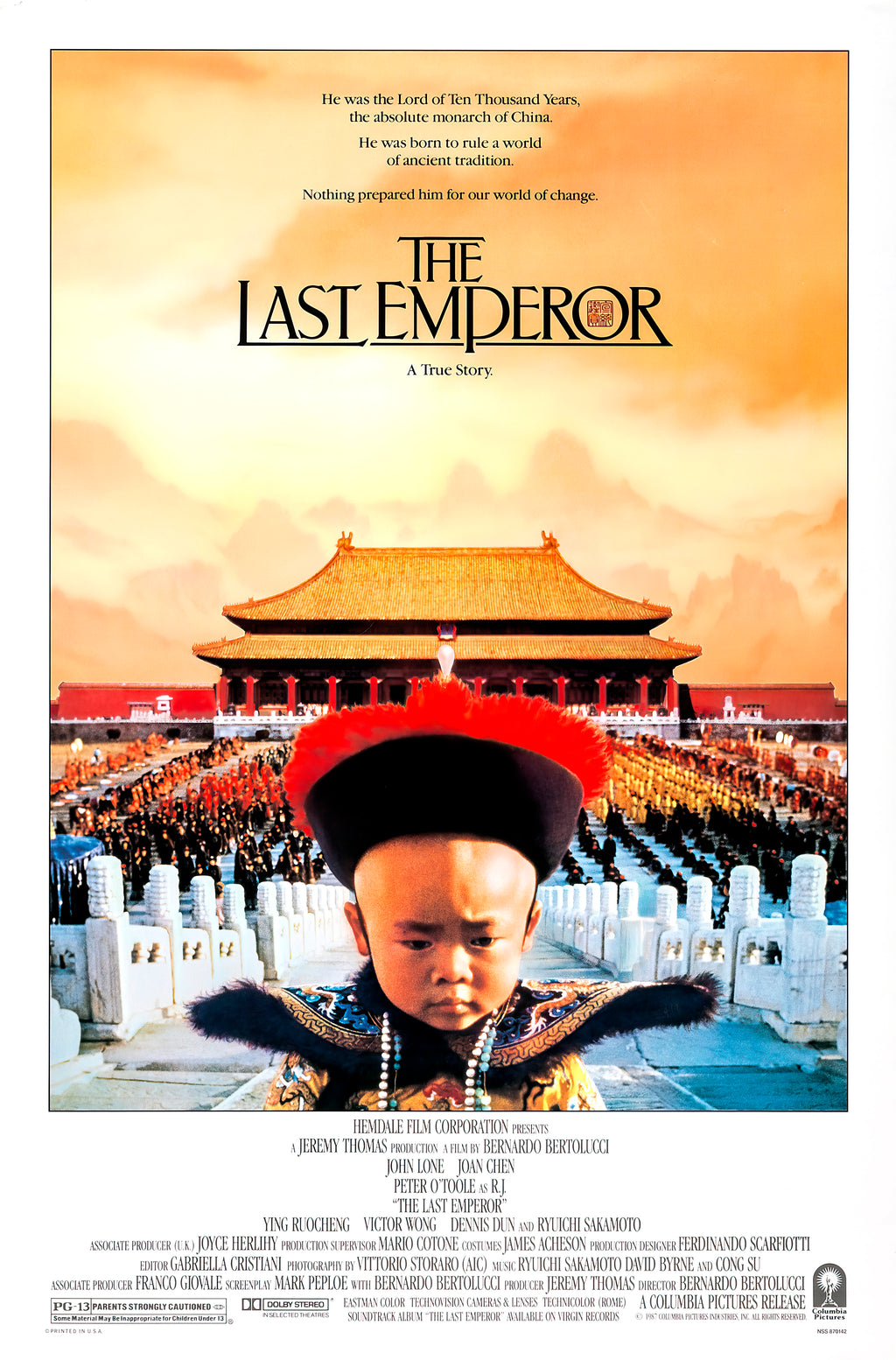 The Last Emperor (1987) - POSTER