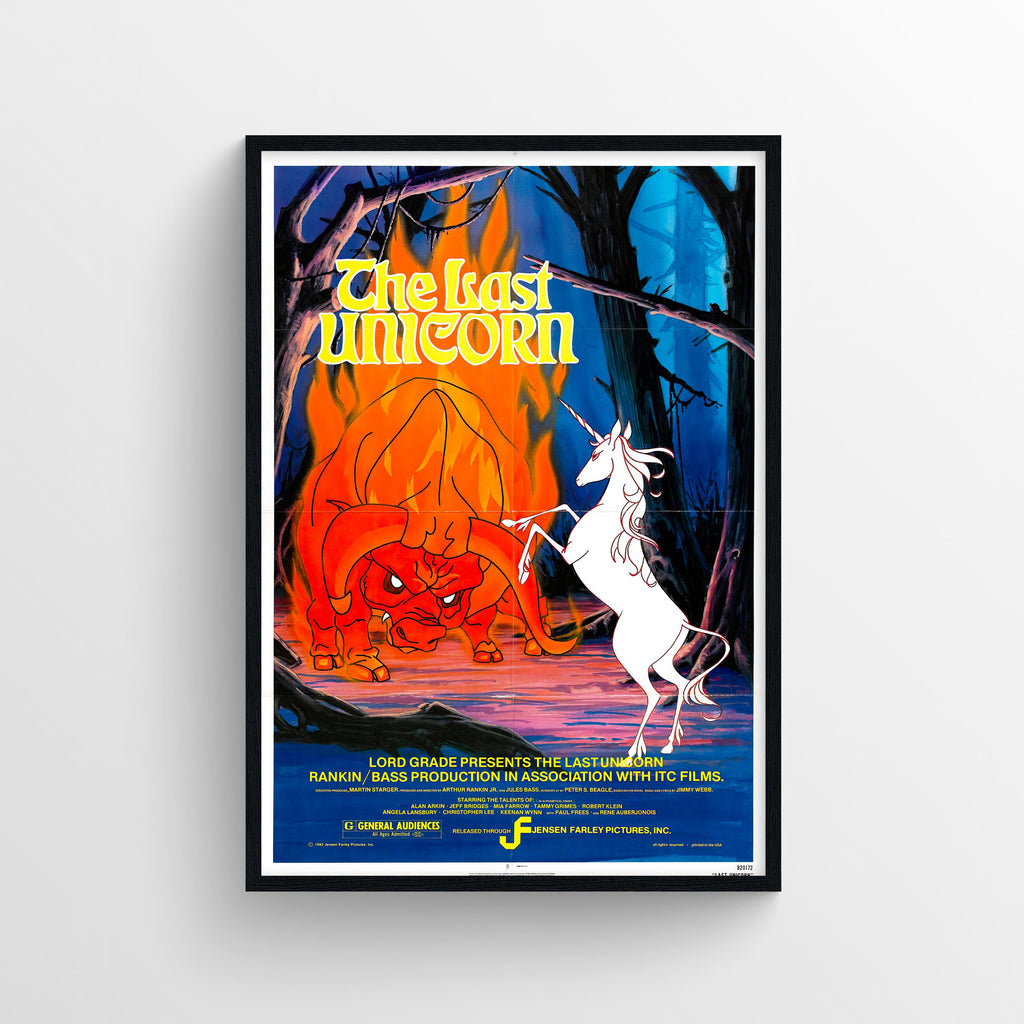The Last Unicorn (1982) - POSTER