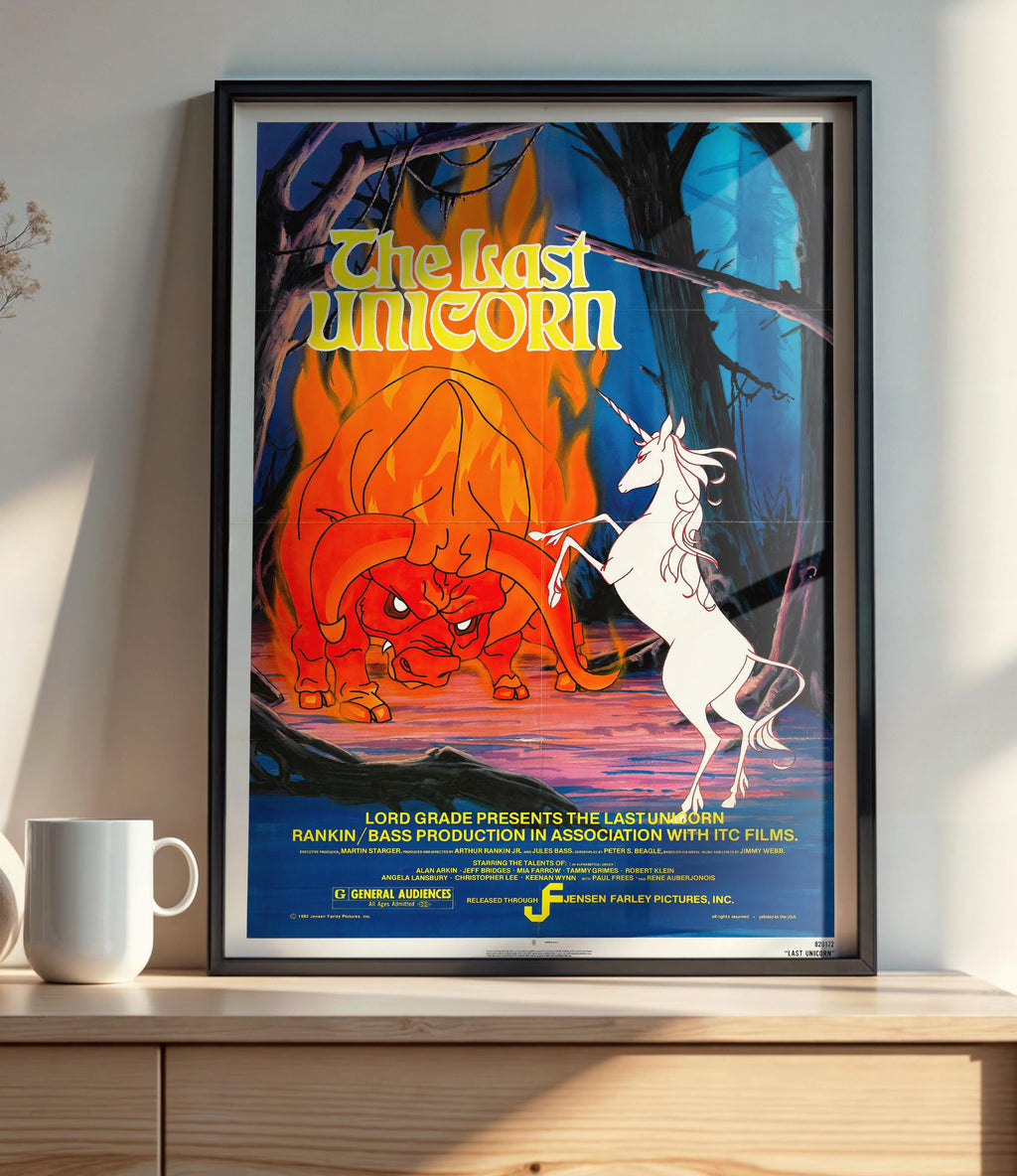 The Last Unicorn (1982) - POSTER