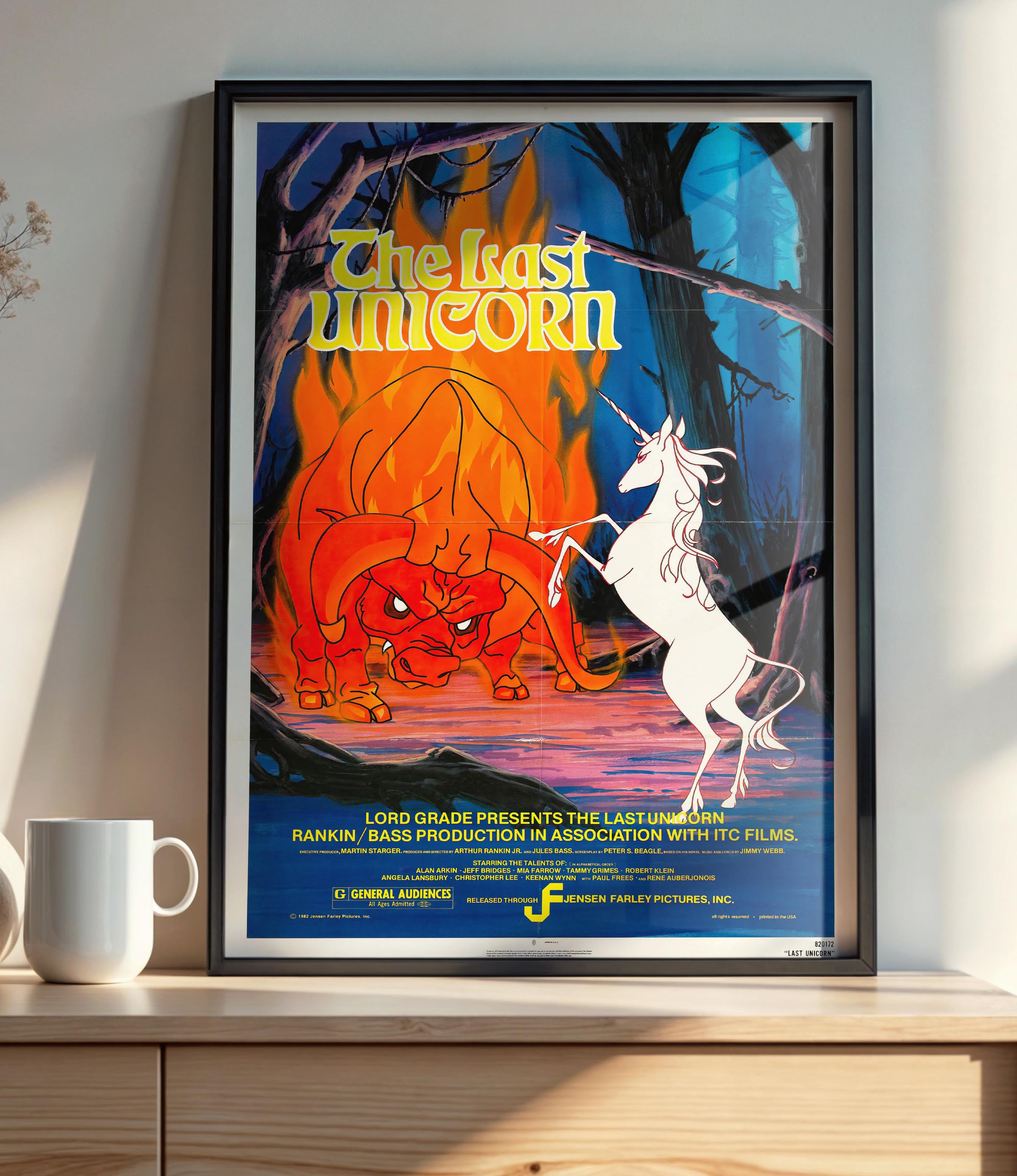 The Last Unicorn (1982) - POSTER