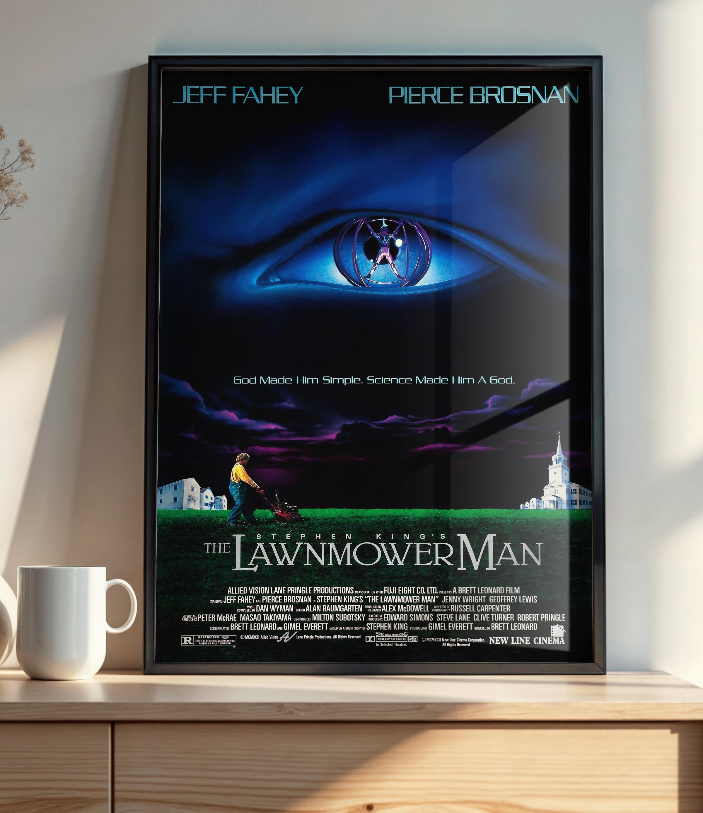 The Lawnmower Man (1992) - POSTER