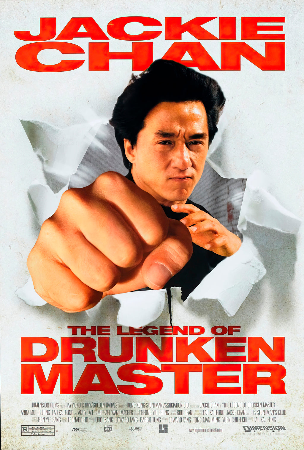 The Legend of Drunken Master (1994) - POSTER